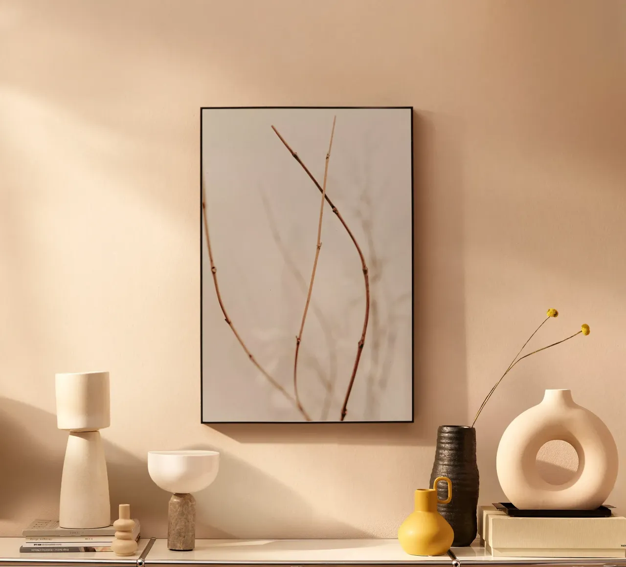 Abstract - Flowers III alu-dibond by Sebastian Hilgetag