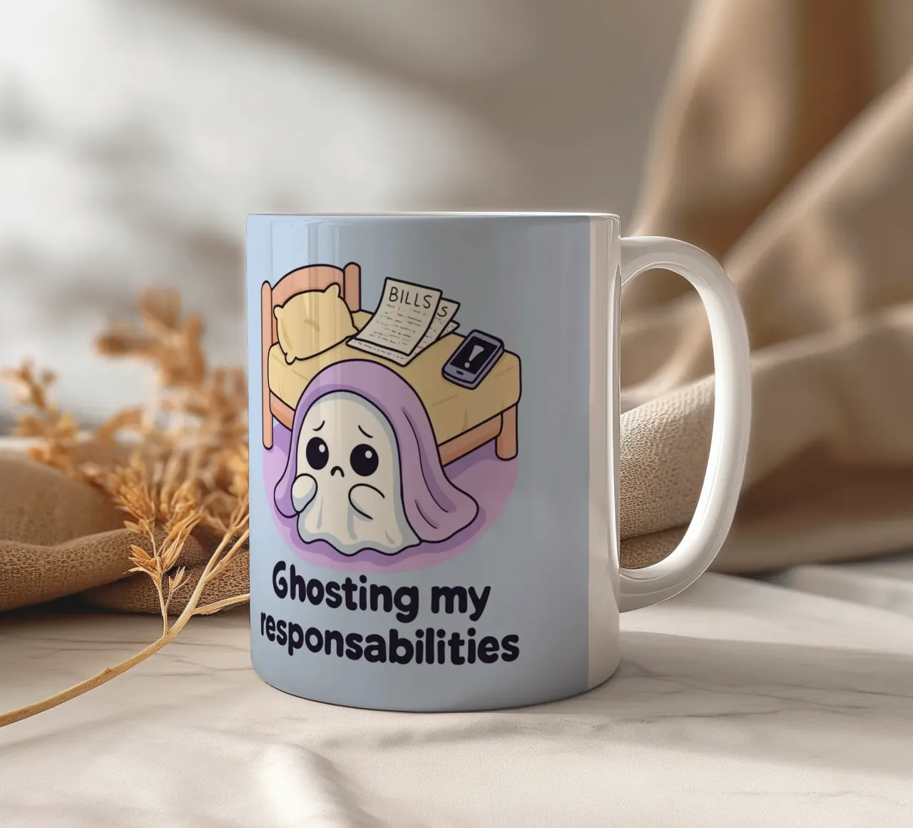 Sfiducia nelle mie responsabilità tazza in ceramica da Loobs