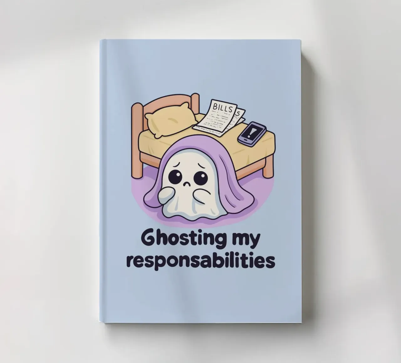 Ghosting my responsibilities notebook by Loobs