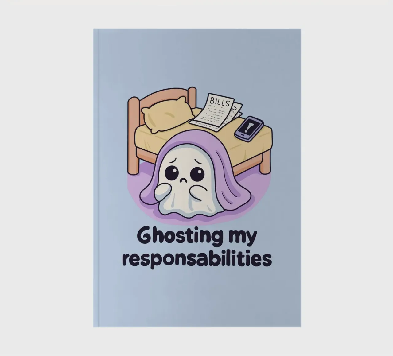 Ghosting my responsibilities notebook by Loobs