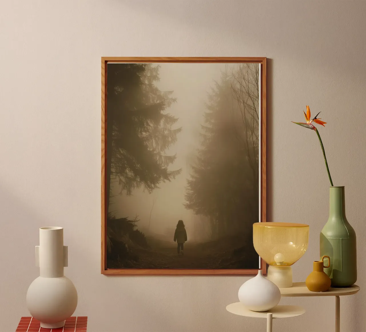 Foggy Journey alluminio dibond da lieblu