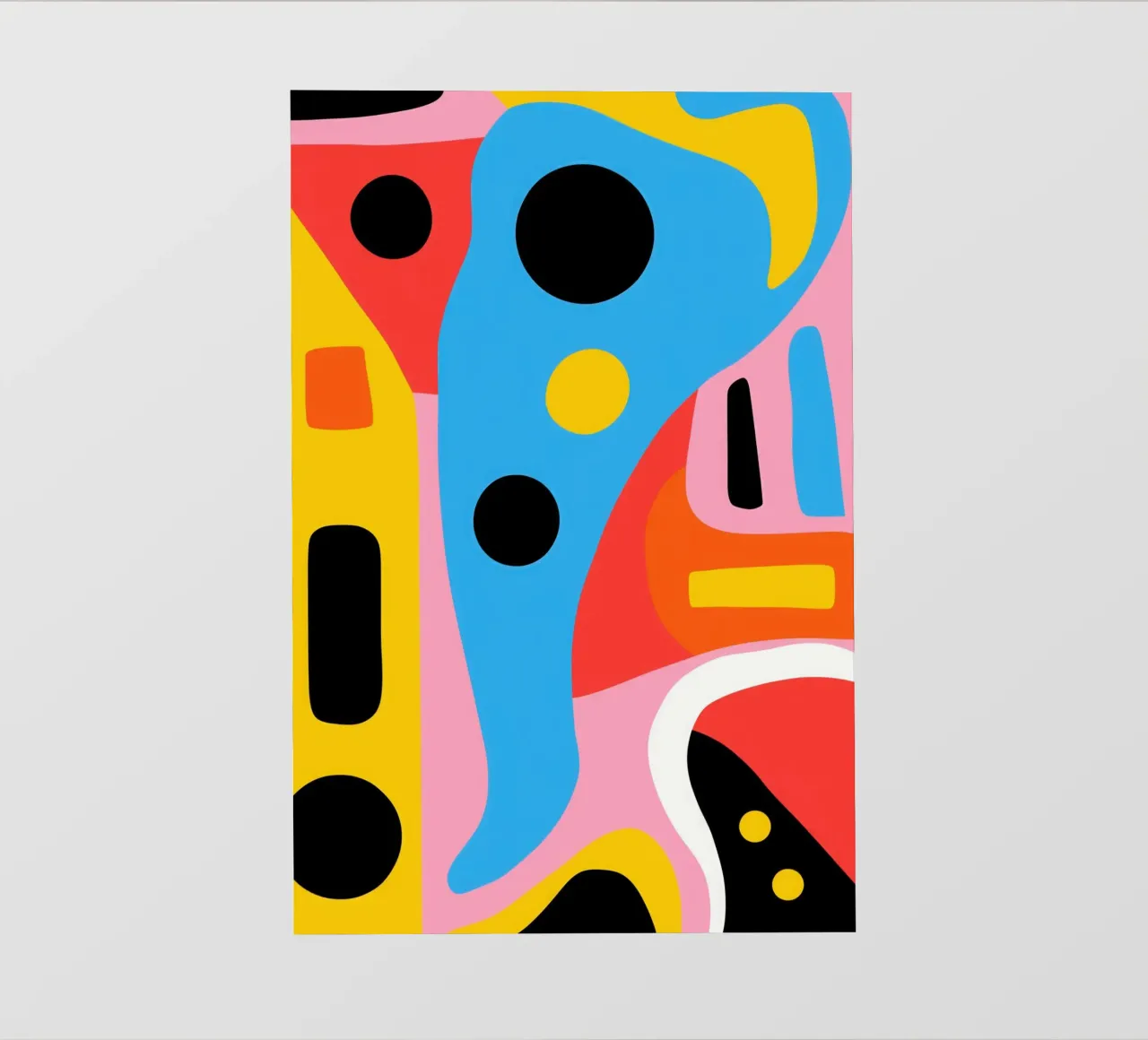 Kinetic Optimism | Abstract Painting pvc cover by Autofocus
