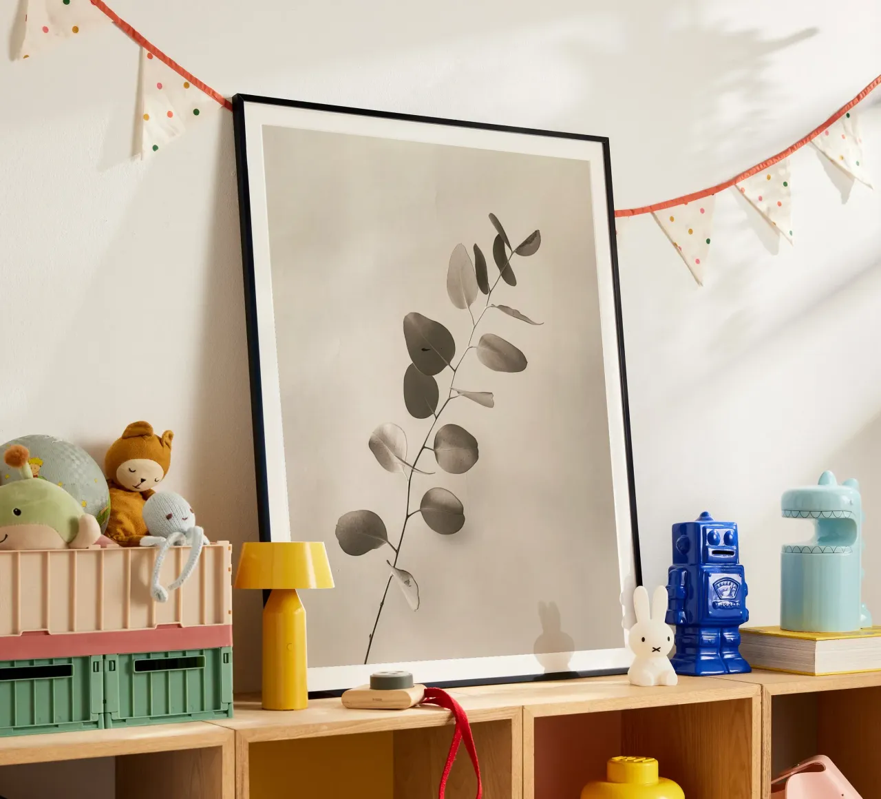 Eucalyptus Elegance – Minimal Botanical Art Print carta hahnemühle da lieblu