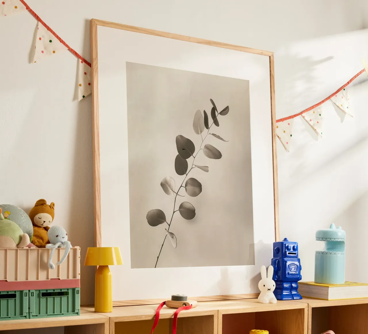 Eucalyptus Elegance – Minimal Botanical Art Print carta hahnemühle da lieblu