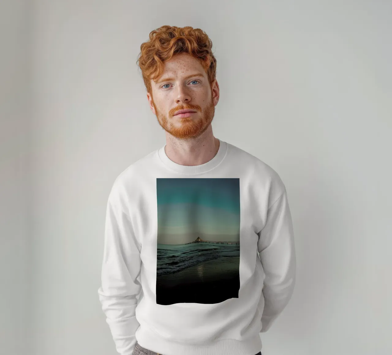 Sundown At The Bridge felpa da Sebastian Hilgetag