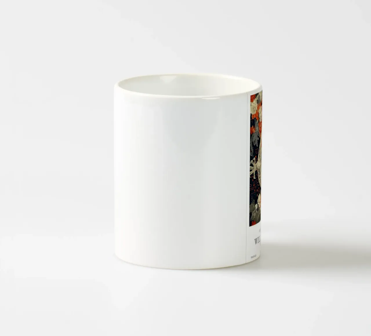 drago dai fiori rossi william morris tazza in ceramica da komo store