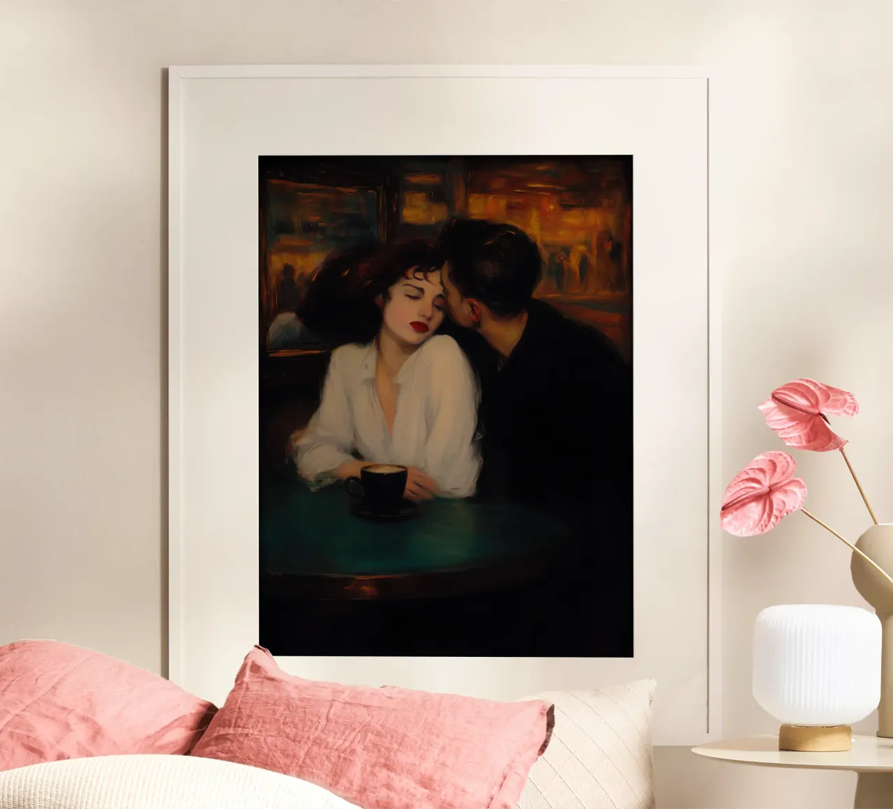 Amore al primo caffè | Quadro classico poster da Autofocus