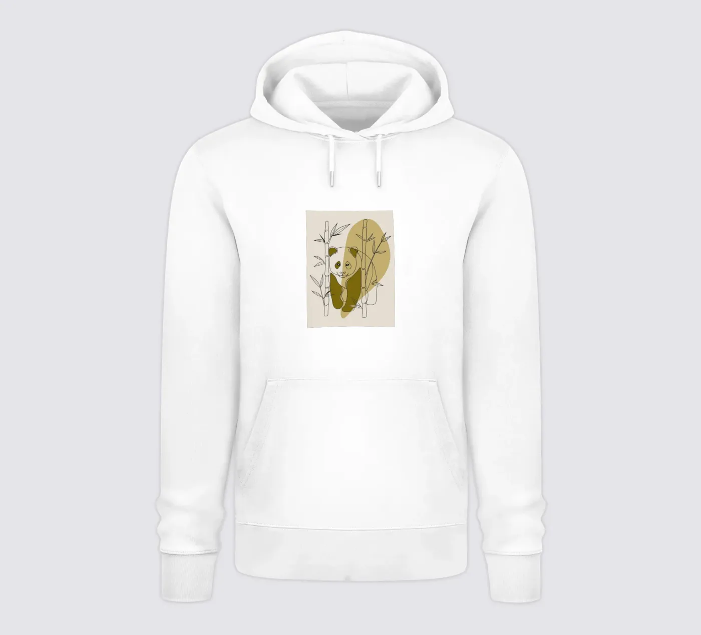 Panda e bambù felpa con cappuccio da RELAXING TOUCH