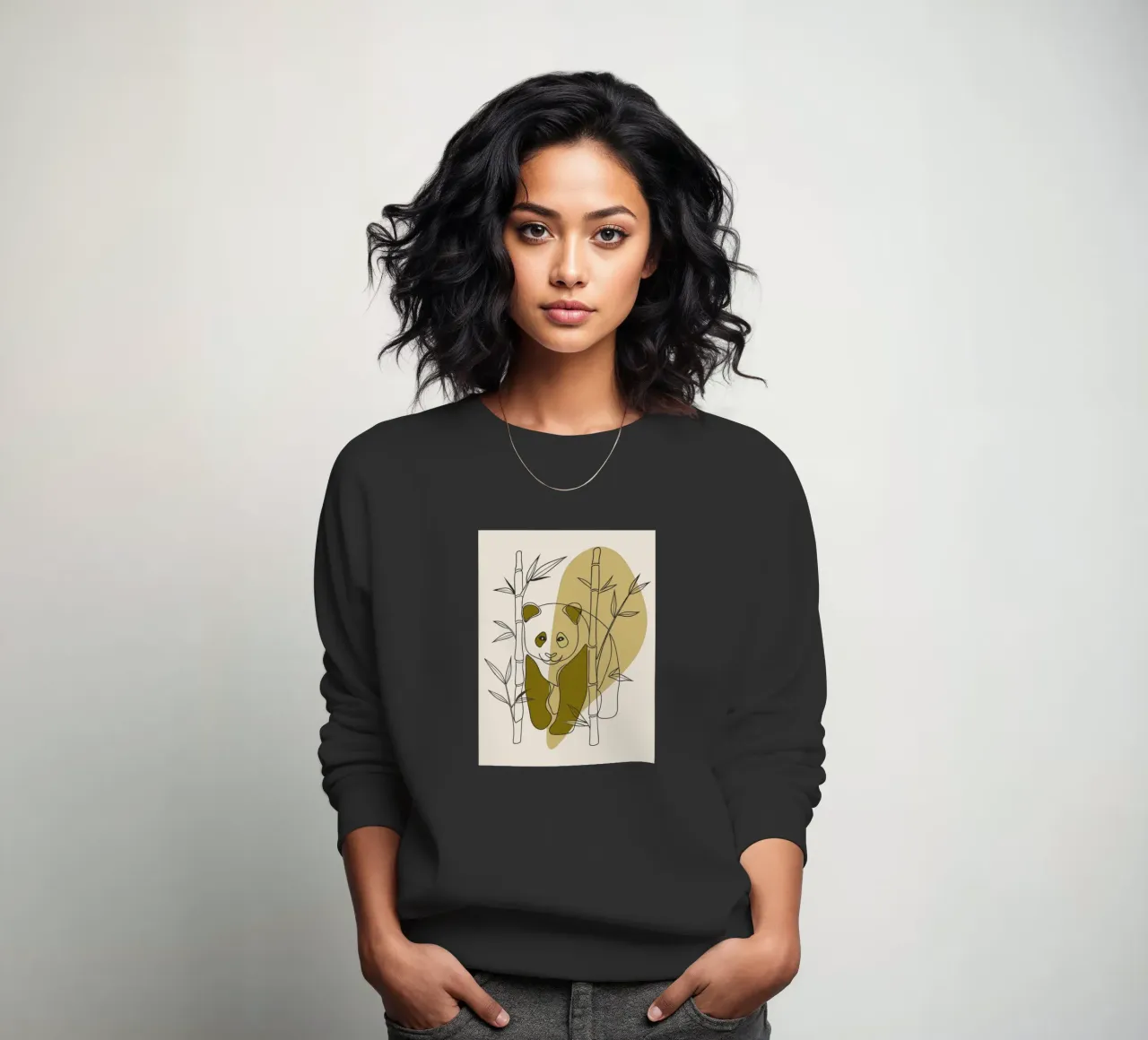 Panda e bambù felpa da RELAXING TOUCH