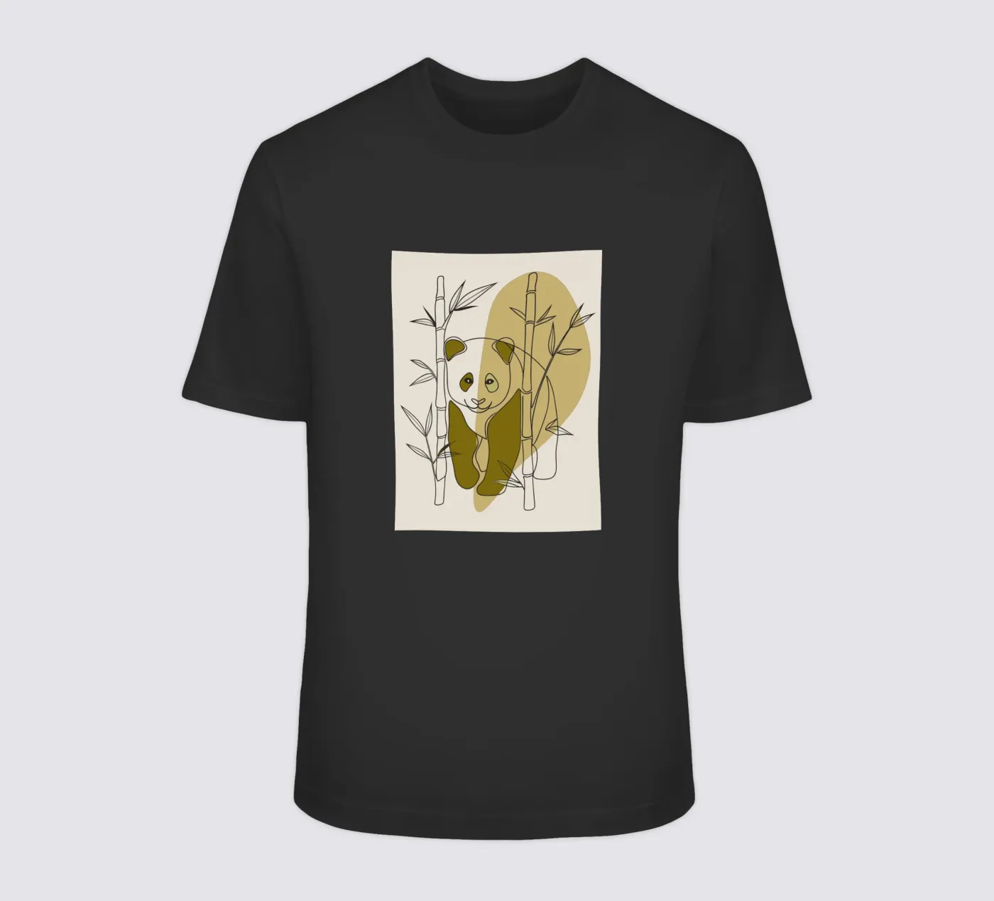 Panda e bambù t-shirt da RELAXING TOUCH