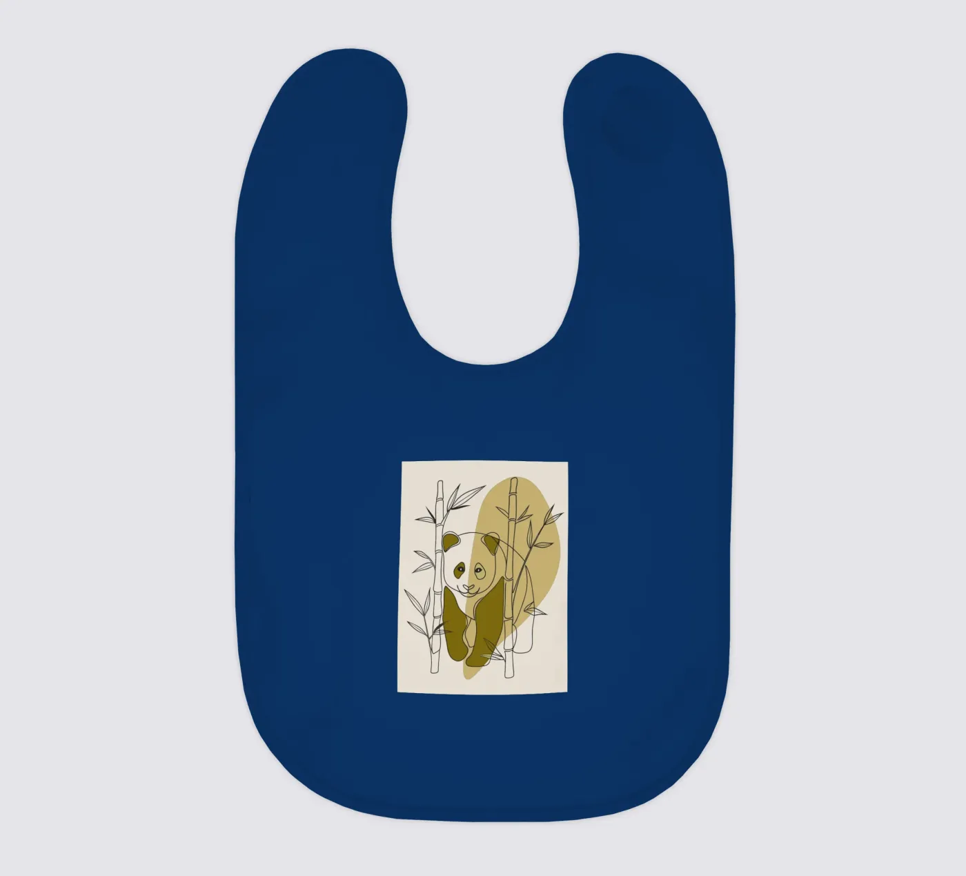 Panda und Bambus Babylätzchen von RELAXING TOUCH