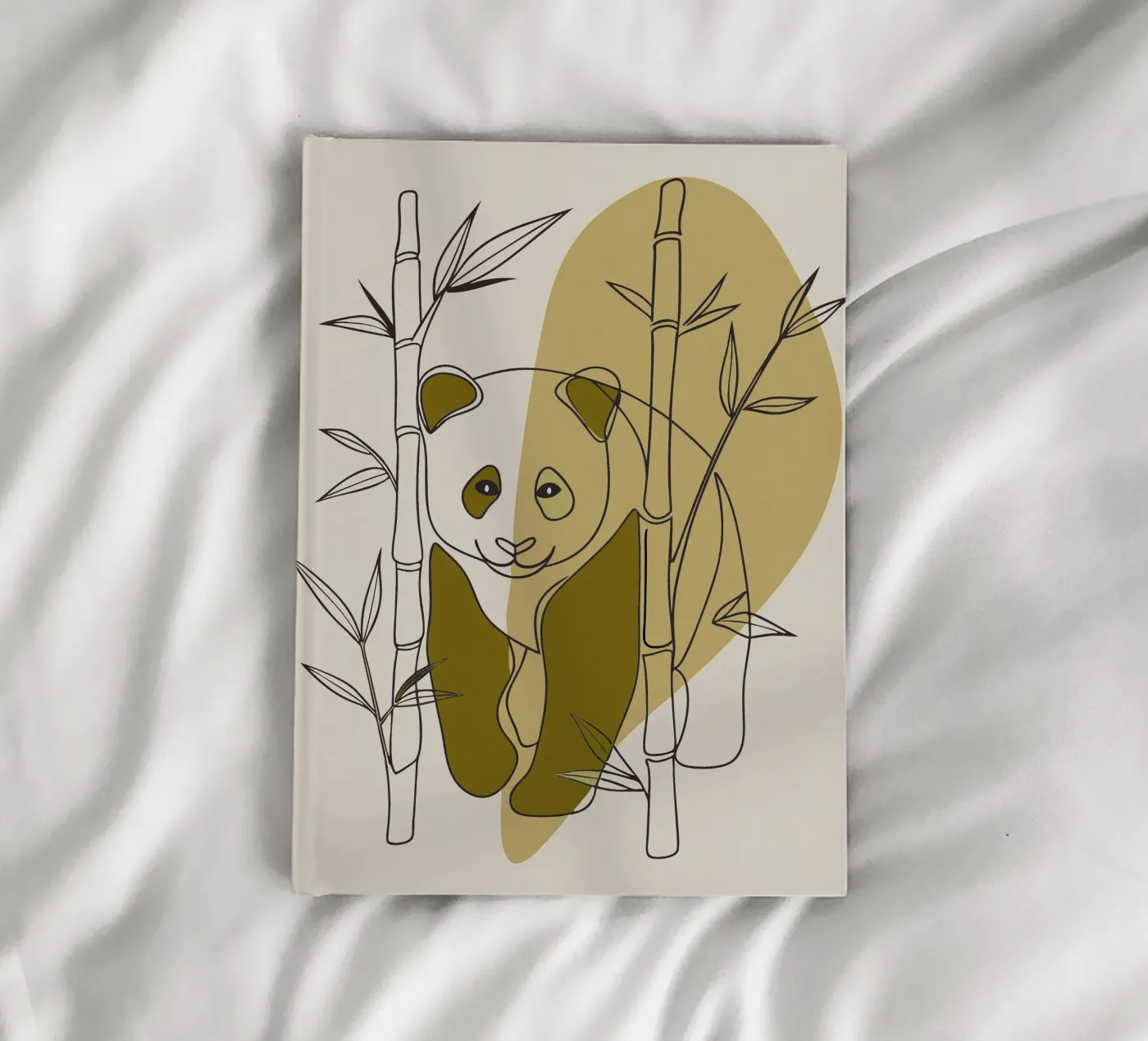 Panda e bambù quaderno da RELAXING TOUCH