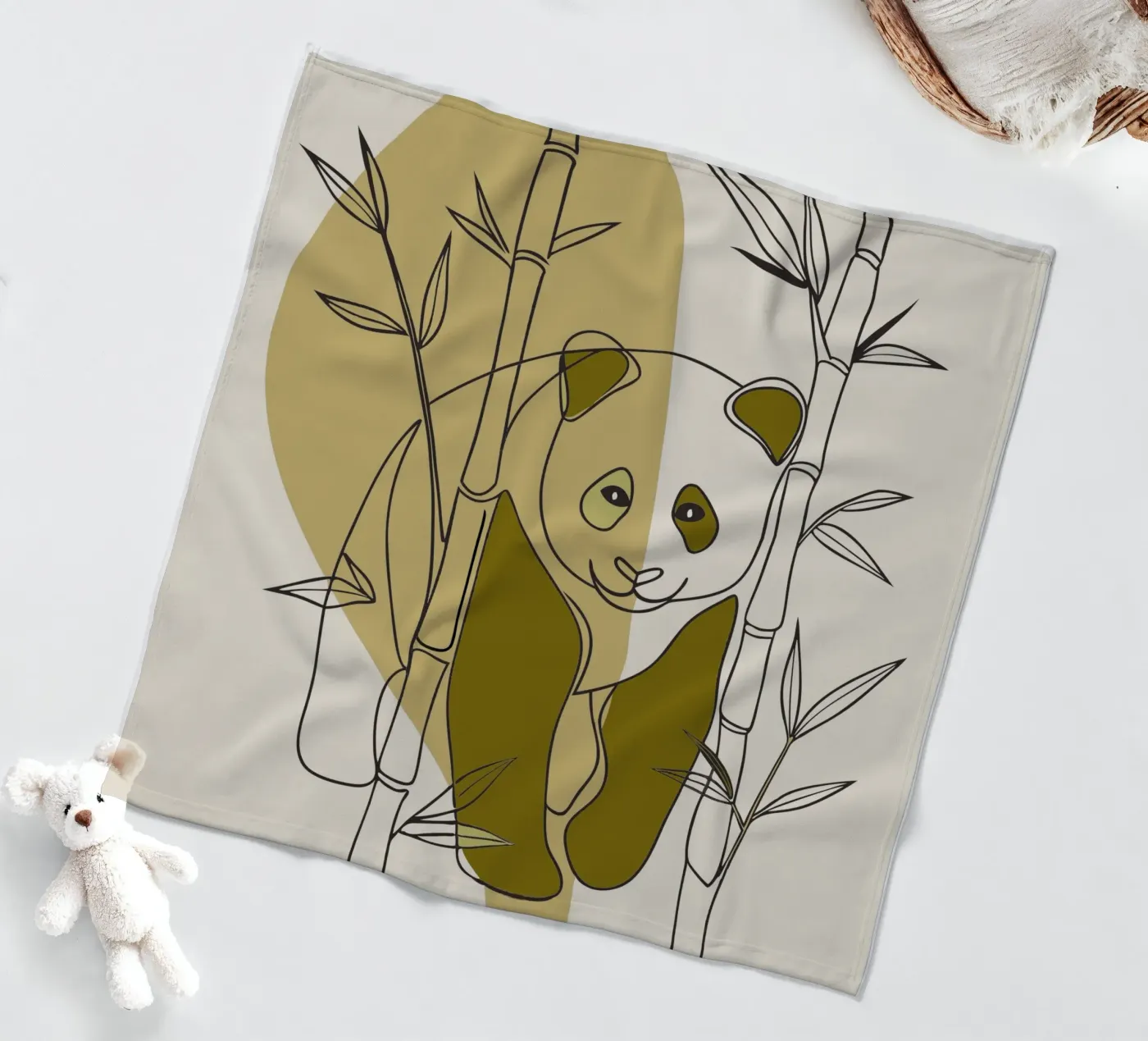 Panda e bambù coperta in pile da RELAXING TOUCH