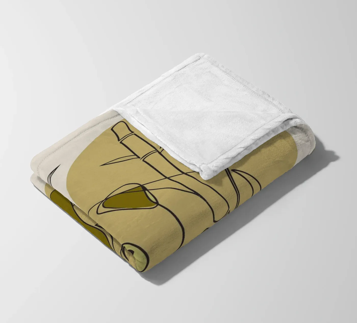 Panda e bambù coperta in pile da RELAXING TOUCH