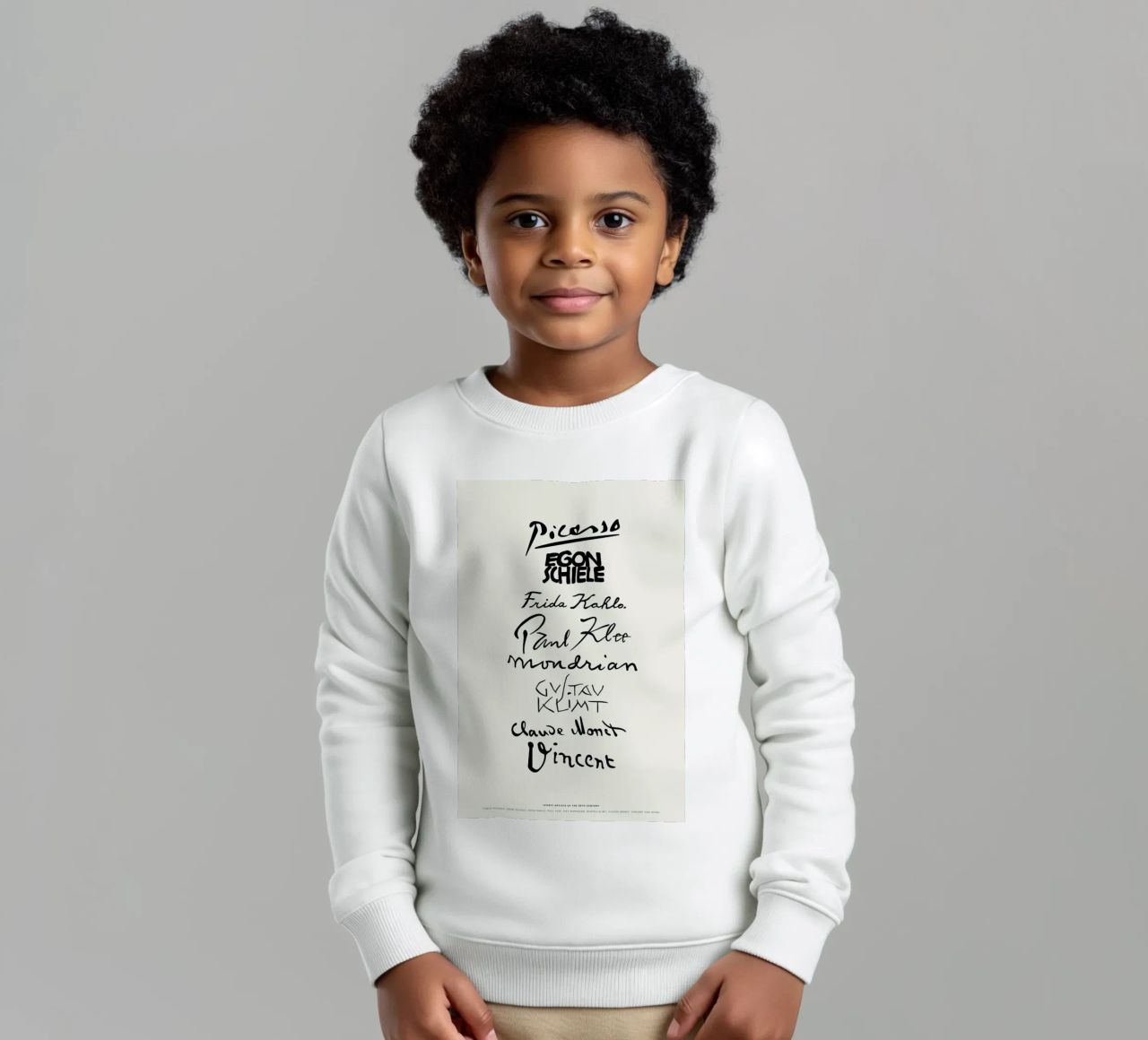 The Signatures felpa bambino da Vintage by JUNIQE