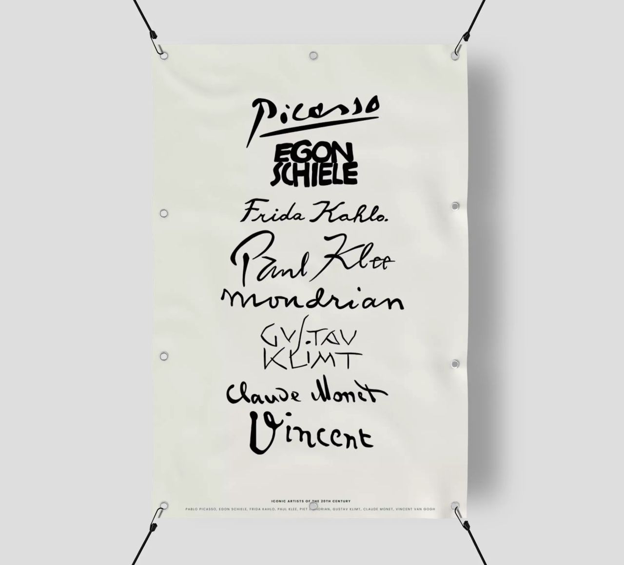 The Signatures telo in pvc da Vintage by JUNIQE