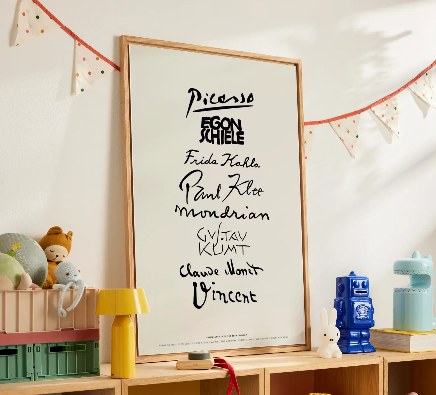 The Signatures plexiglass da Vintage by JUNIQE