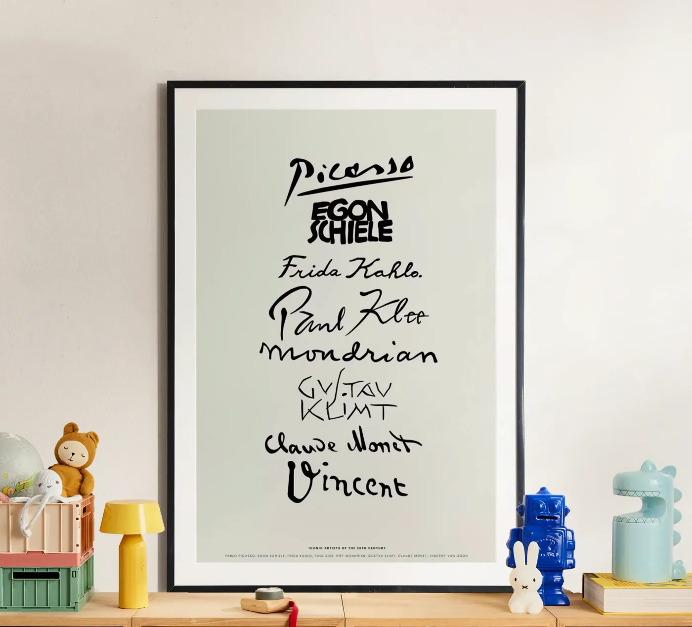 The Signatures poster da Vintage by JUNIQE