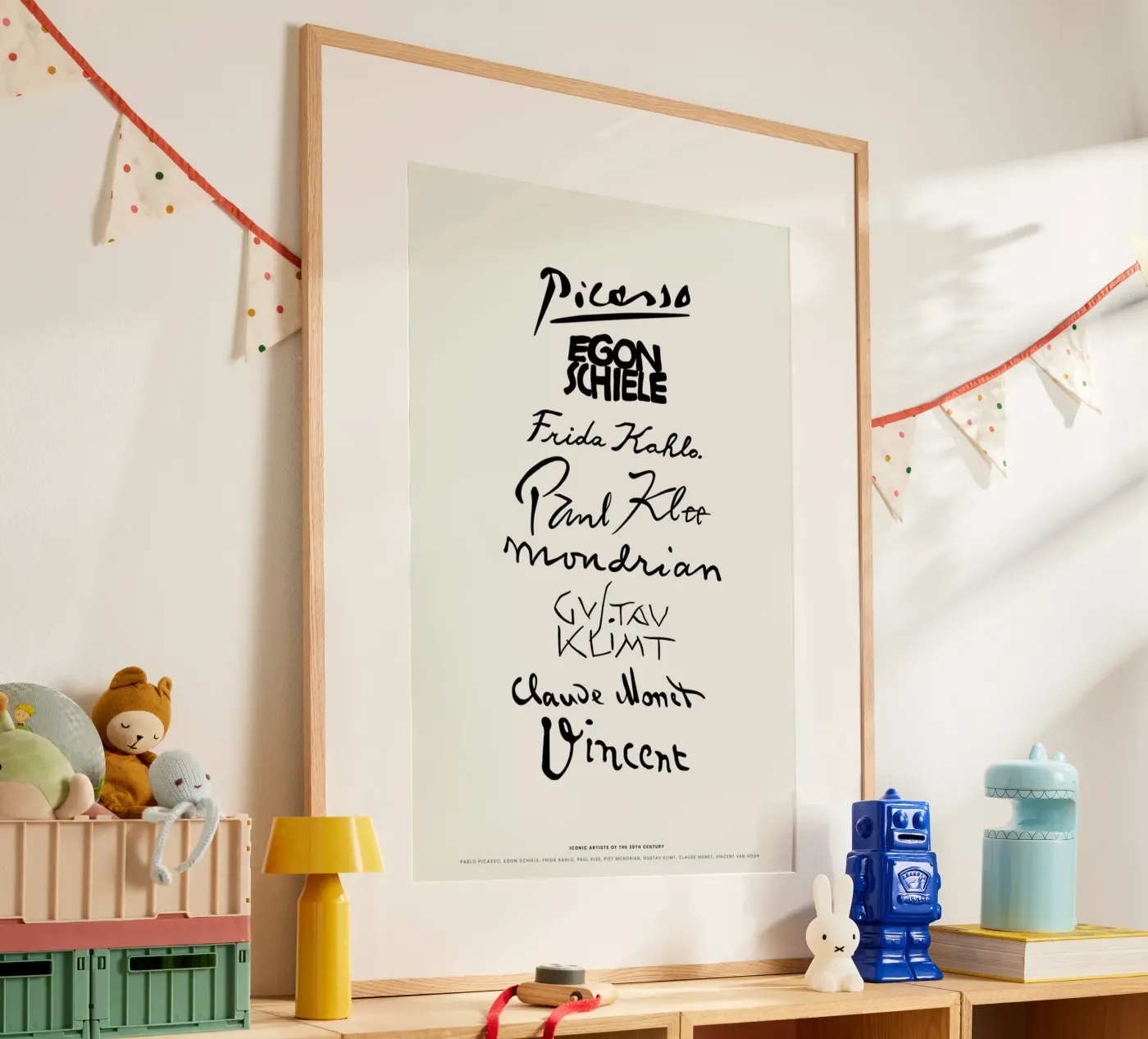 The Signatures poster da Vintage by JUNIQE