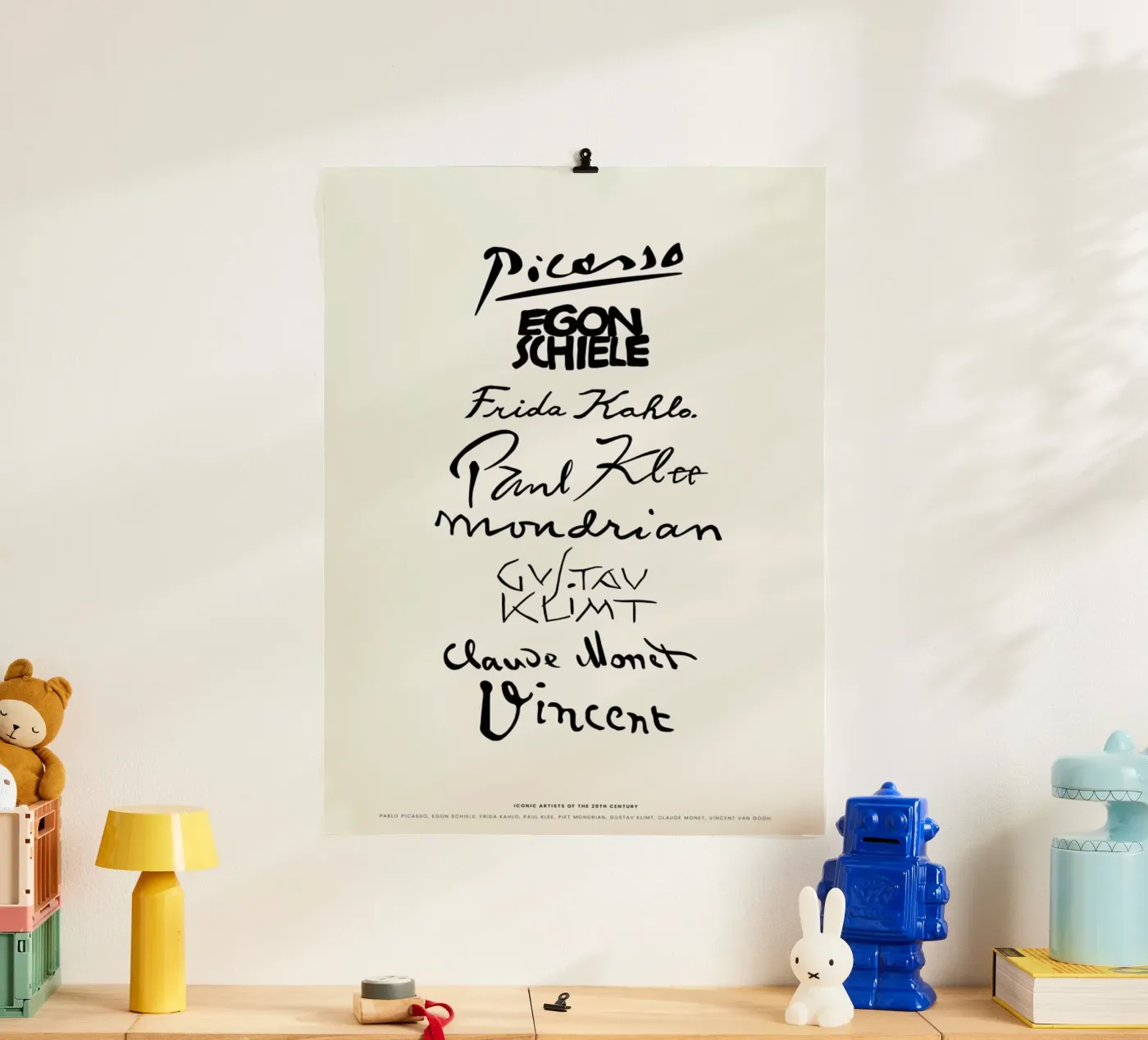 The Signatures poster da Vintage by JUNIQE