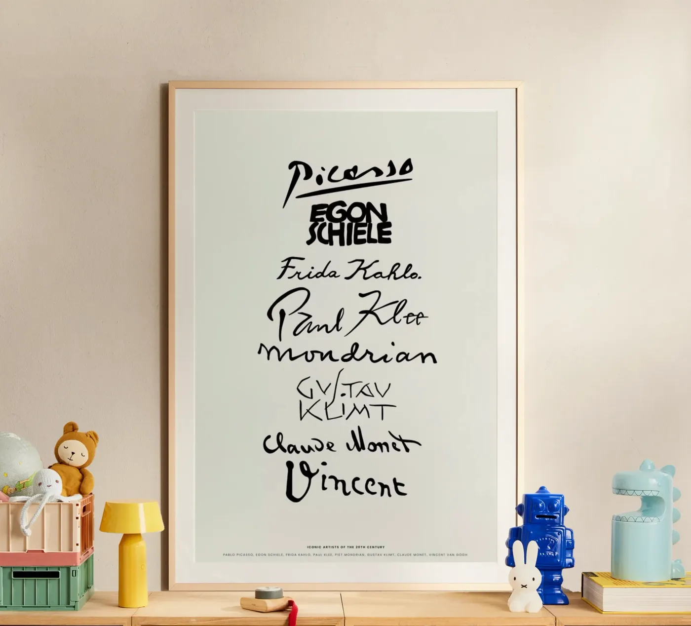 The Signatures poster da Vintage by JUNIQE