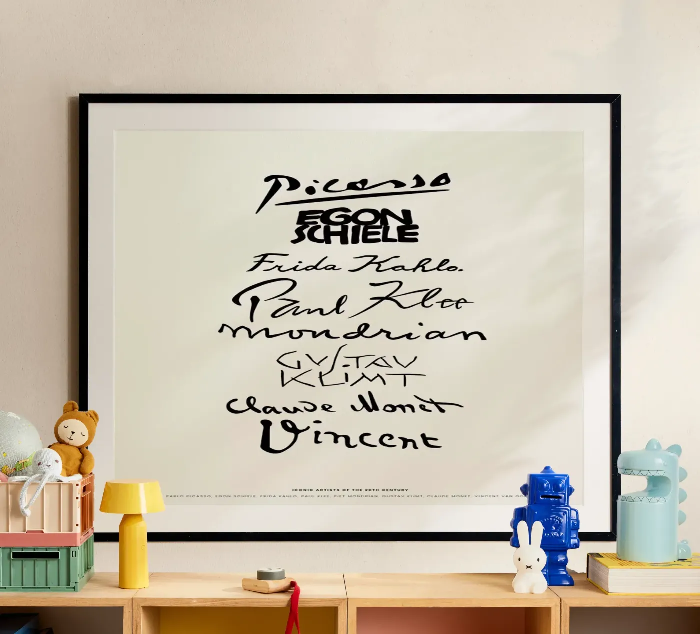 The Signatures poster da Vintage by JUNIQE
