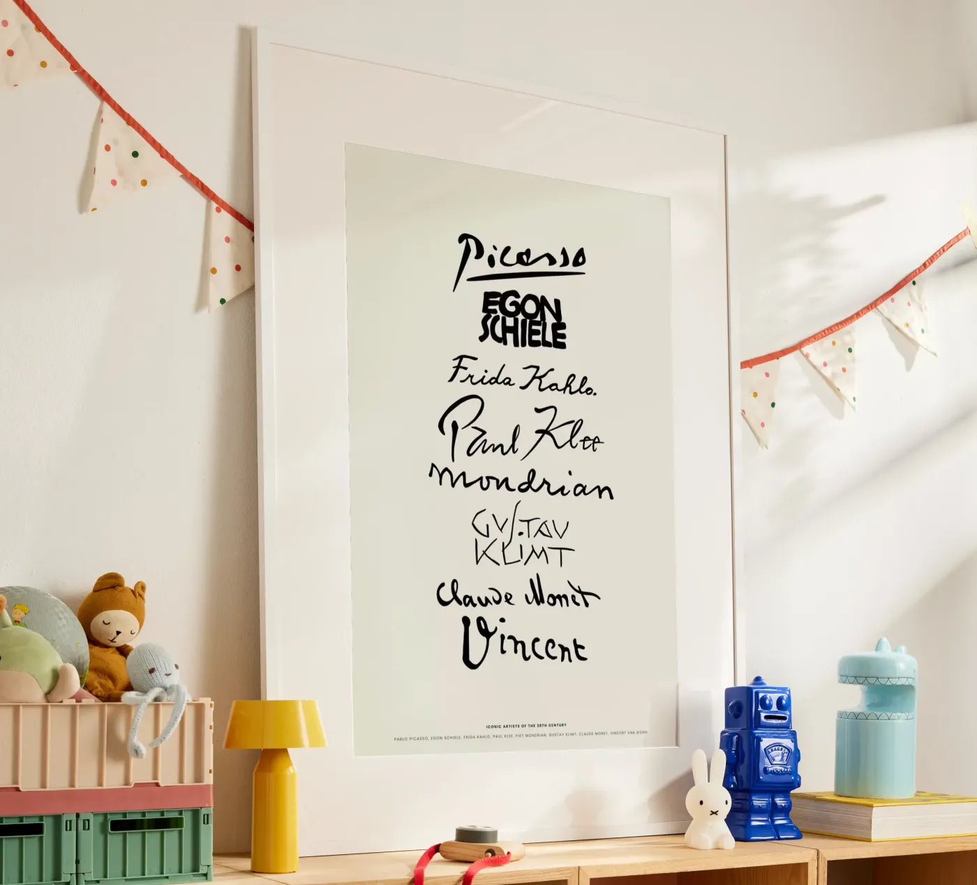 The Signatures poster da Vintage by JUNIQE