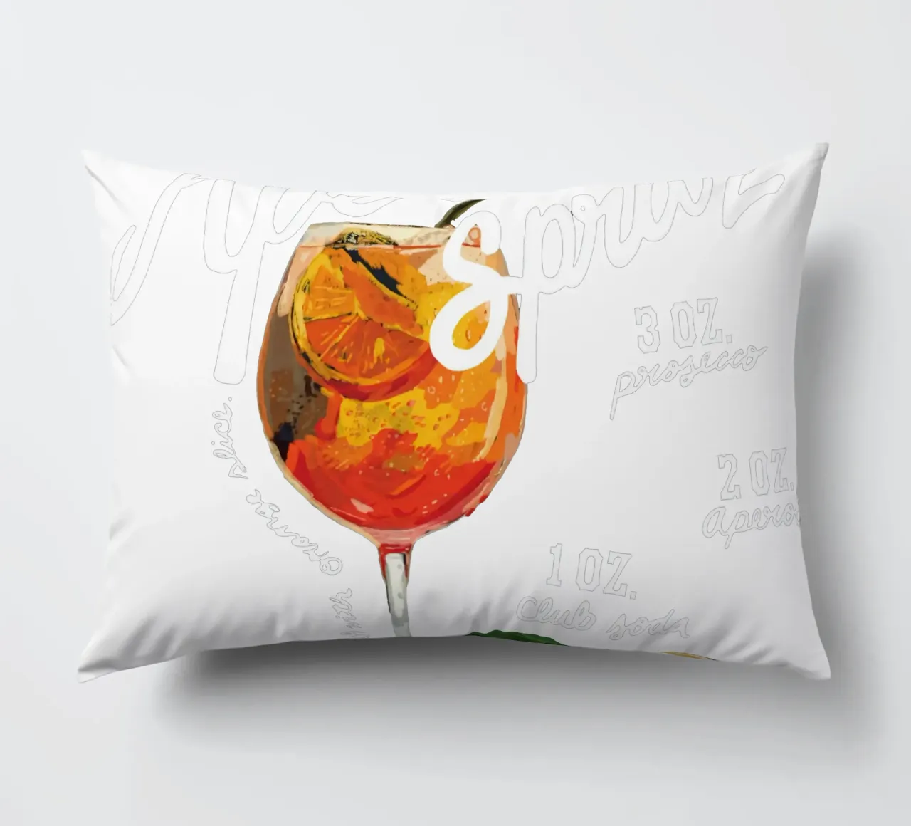 Aperol Spritz Collettivo di pace cuscino da Neeraprint
