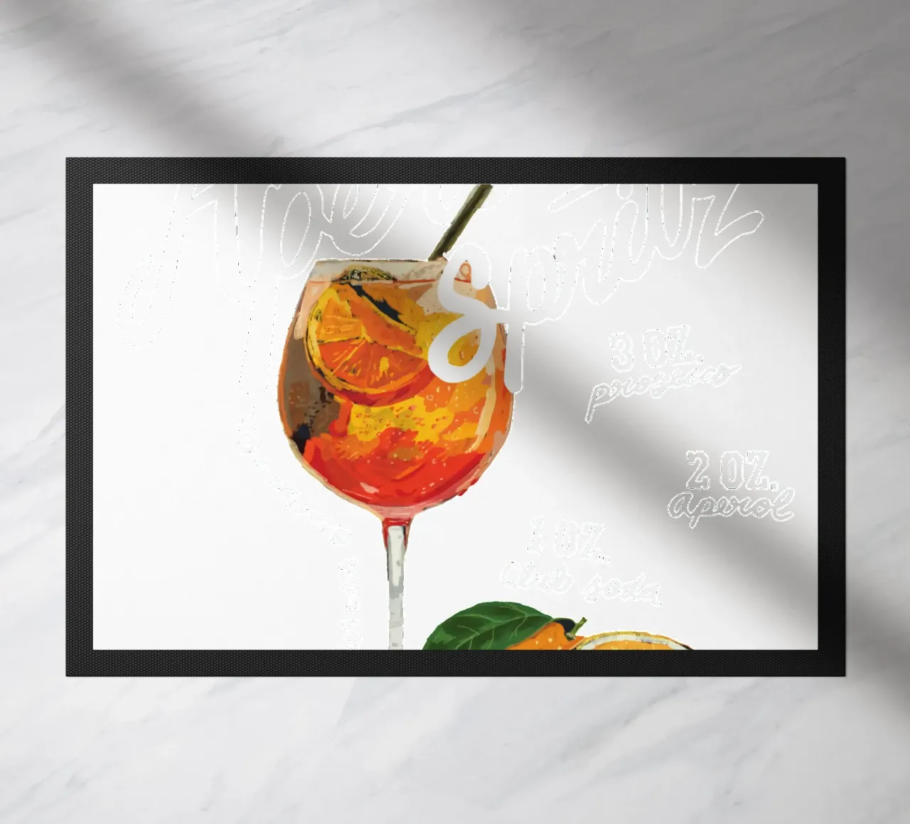 Aperol Spritz Collettivo di pace zerbino da Neeraprint