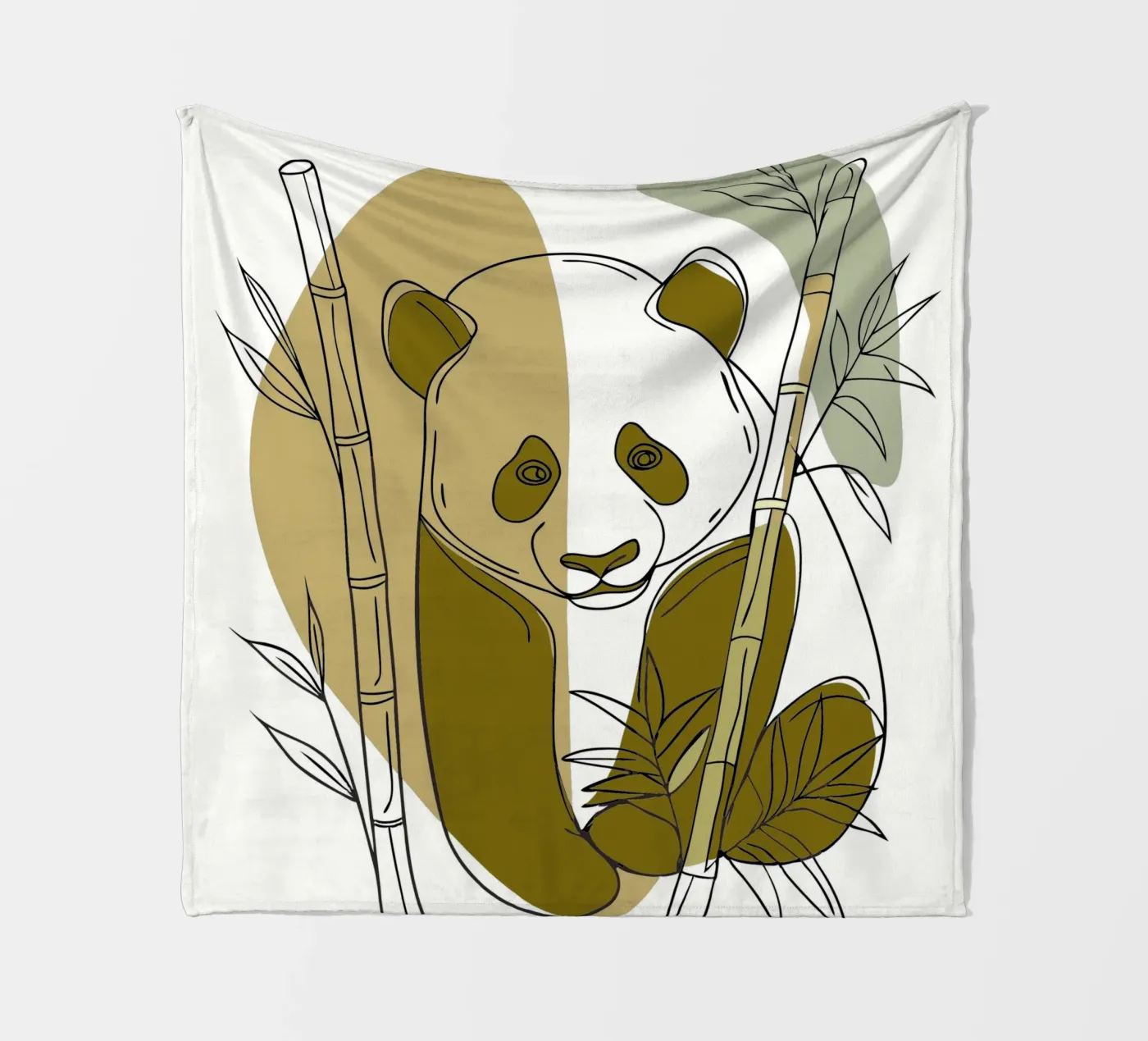 Panda and Bamboo coperta in pile da RELAXING TOUCH