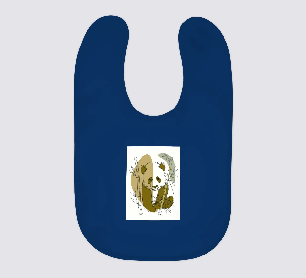 Panda et bambou bavoir de RELAXING TOUCH