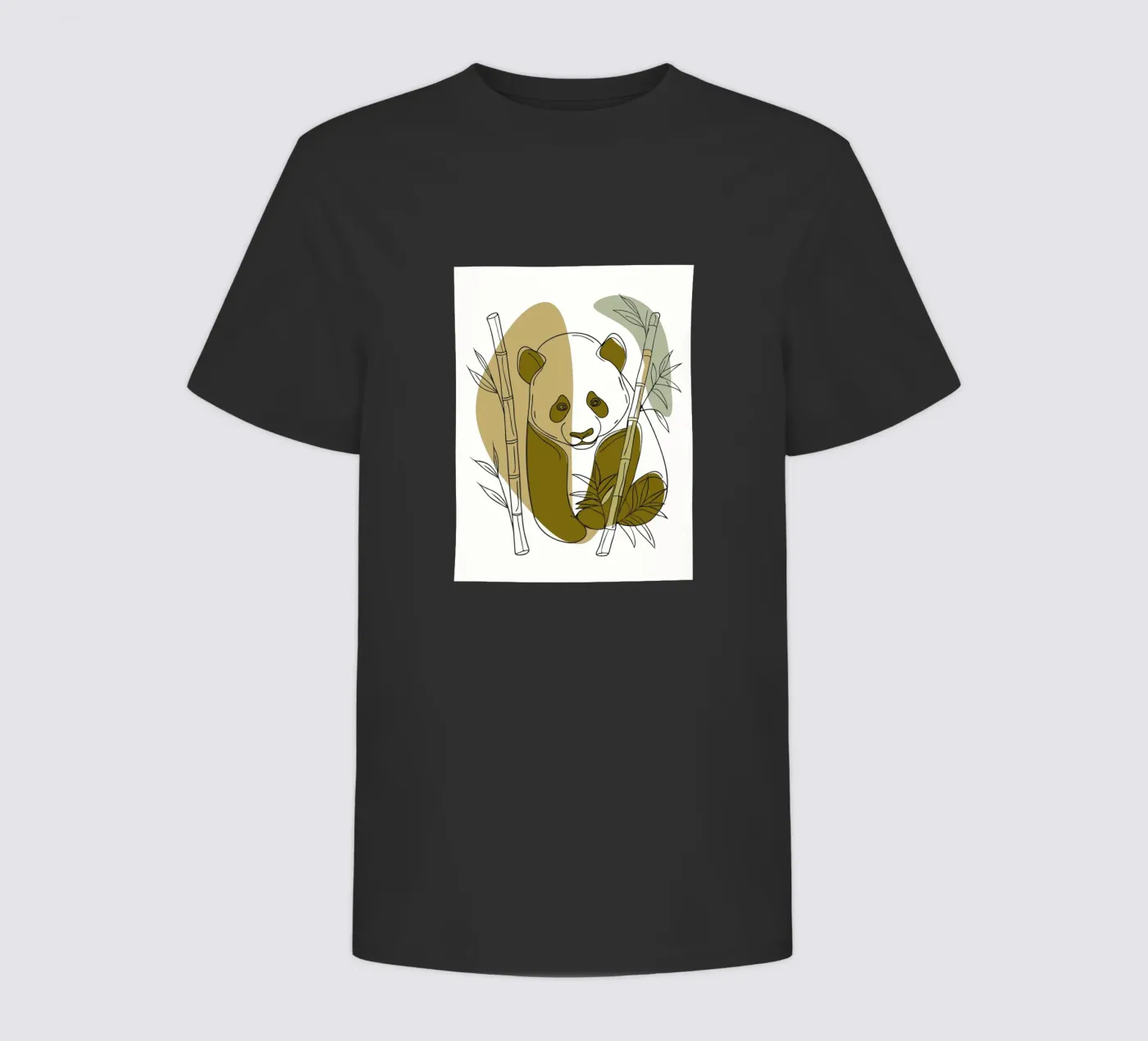 Panda and Bamboo Kinder T-Shirt von RELAXING TOUCH