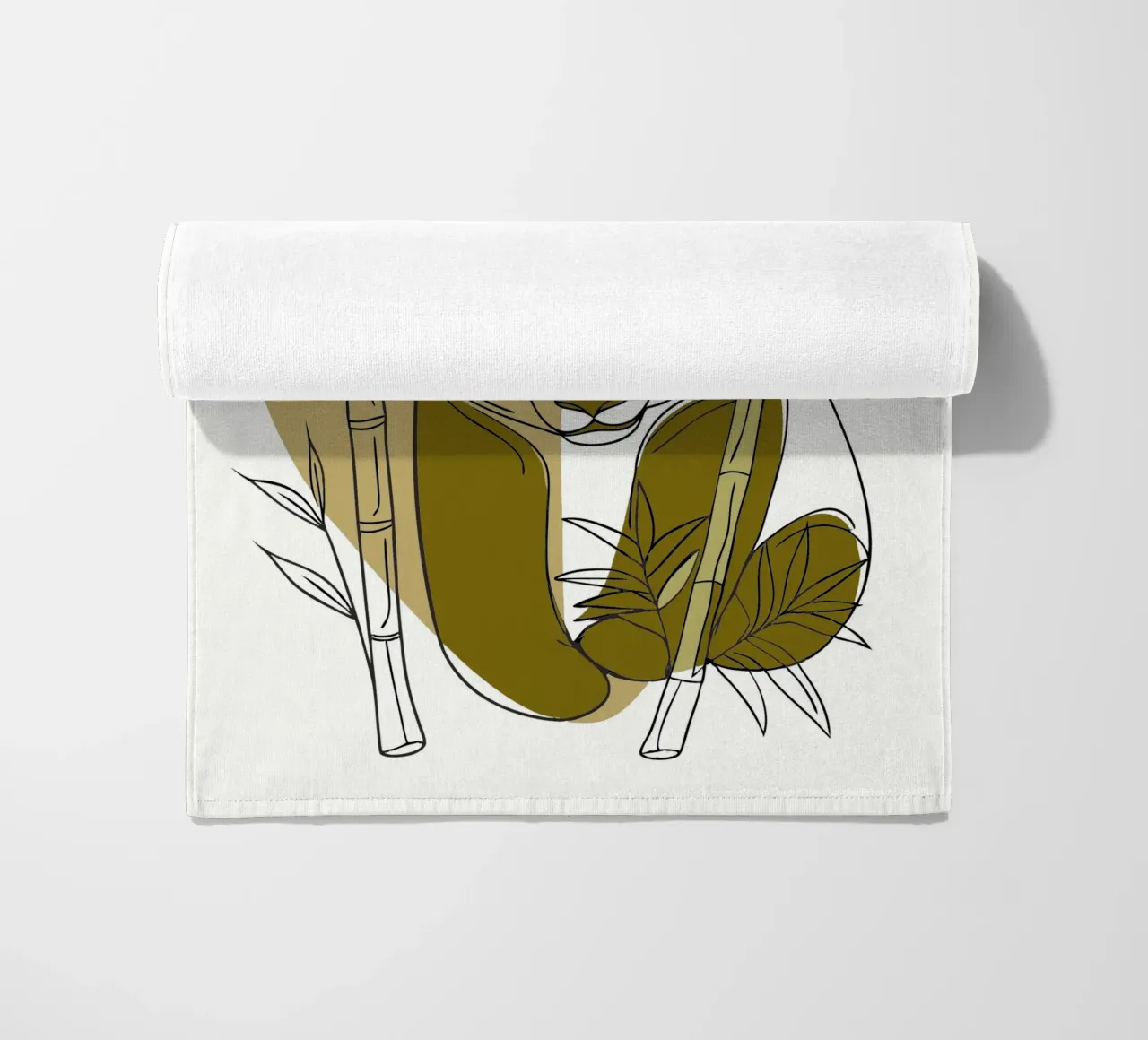 Panda e bambù telo mare da RELAXING TOUCH