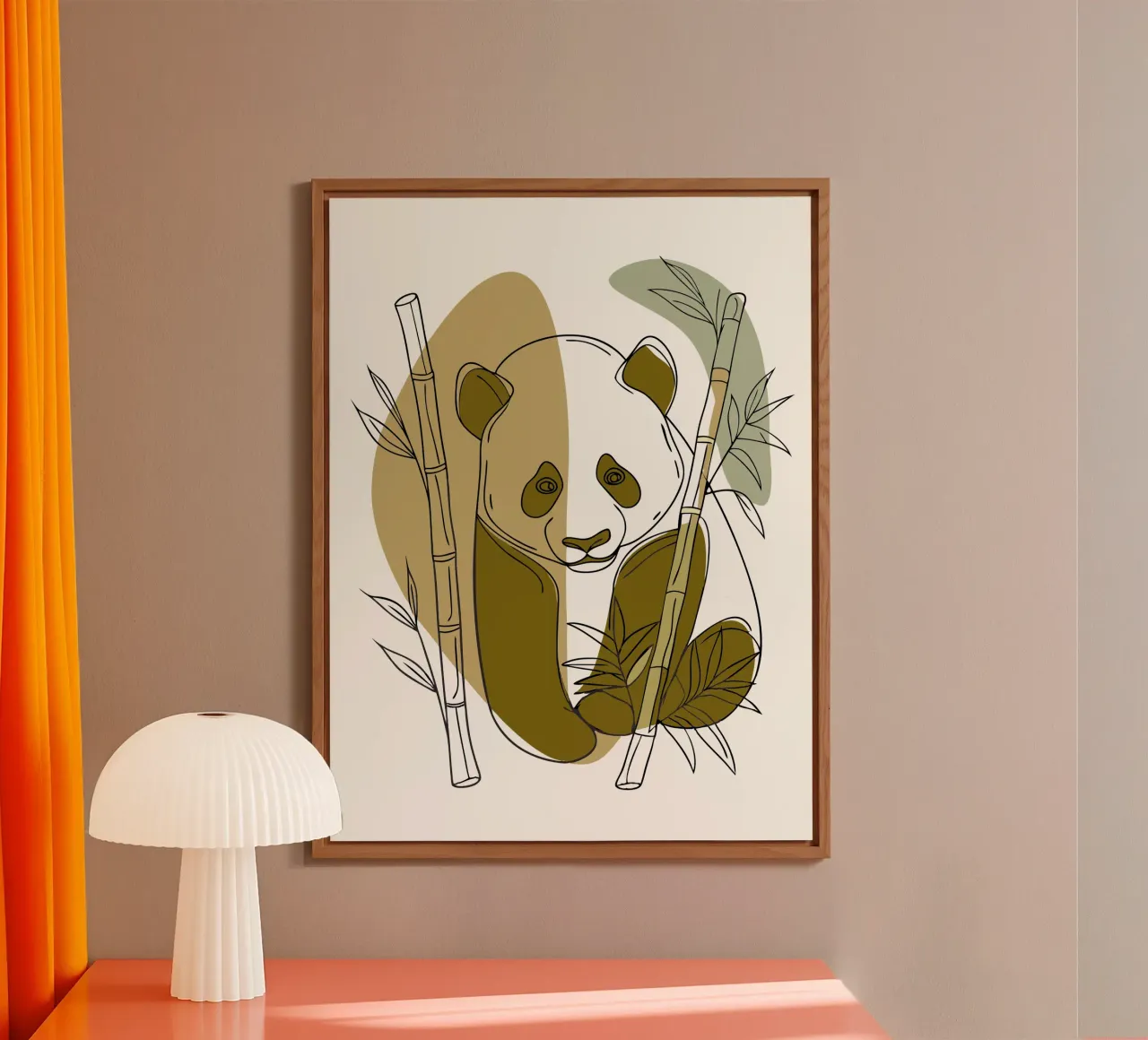 Panda e bambù pannello forex da RELAXING TOUCH