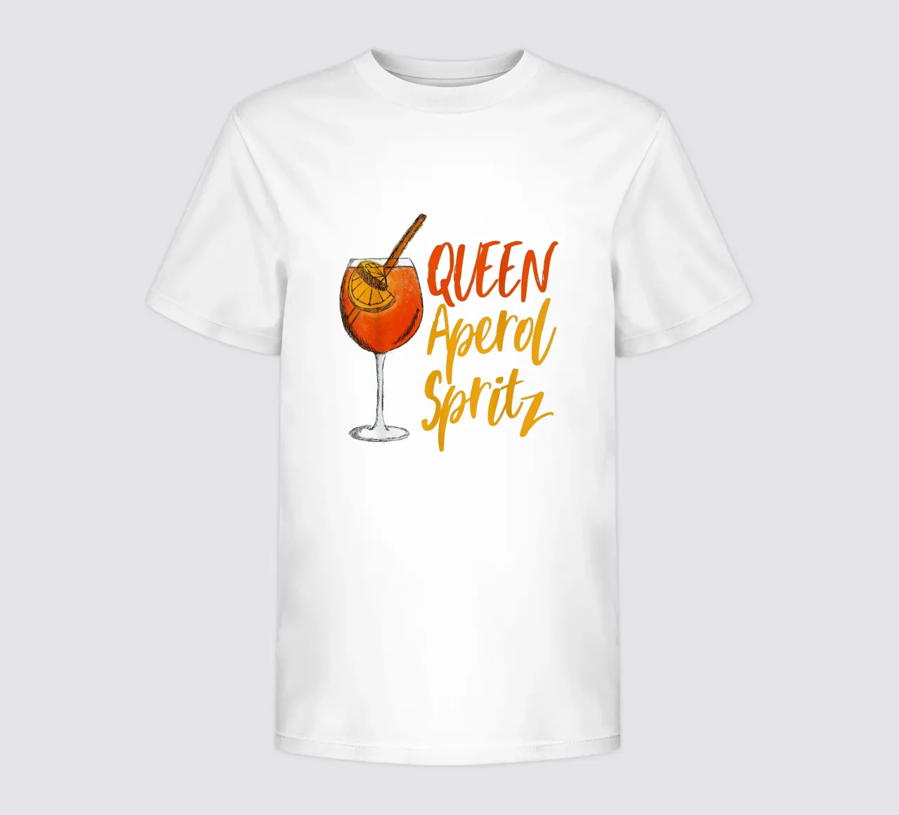 Queen Aperol Spritz Poster kids t-shirt by Neeraprint