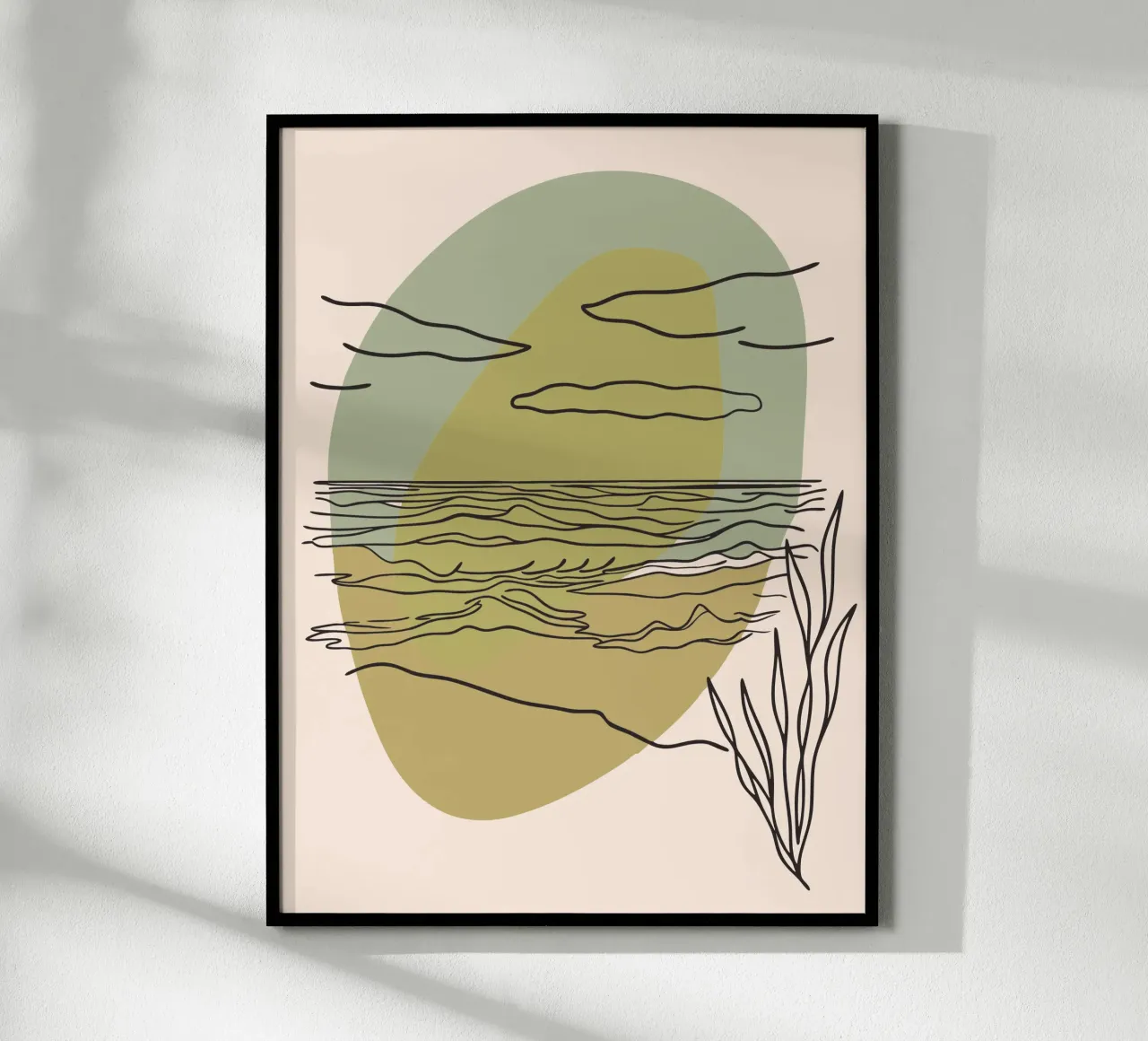 Vista sull'oceano poster da RELAXING TOUCH