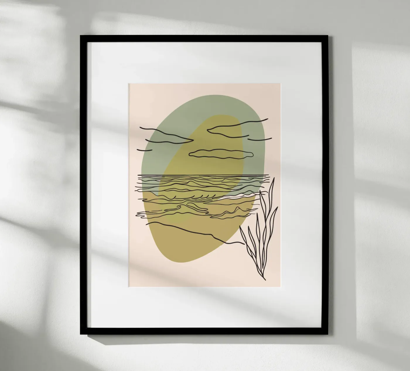 Vista sull'oceano poster da RELAXING TOUCH