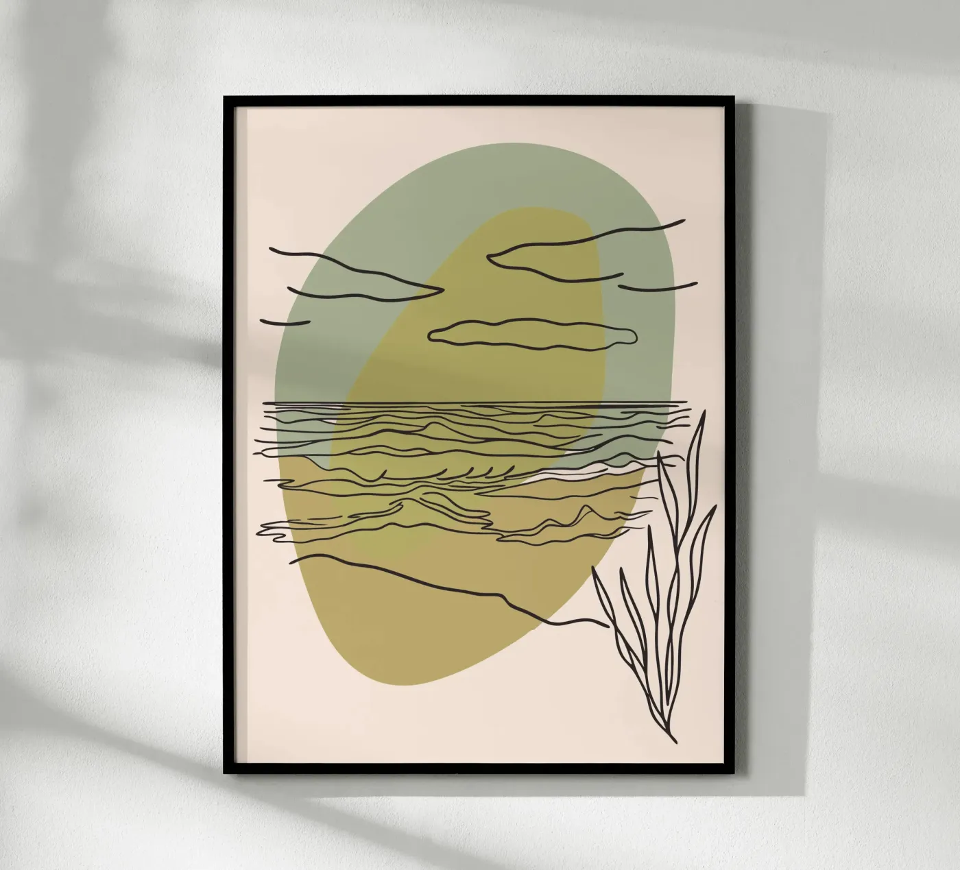 Vista sull'oceano poster da RELAXING TOUCH