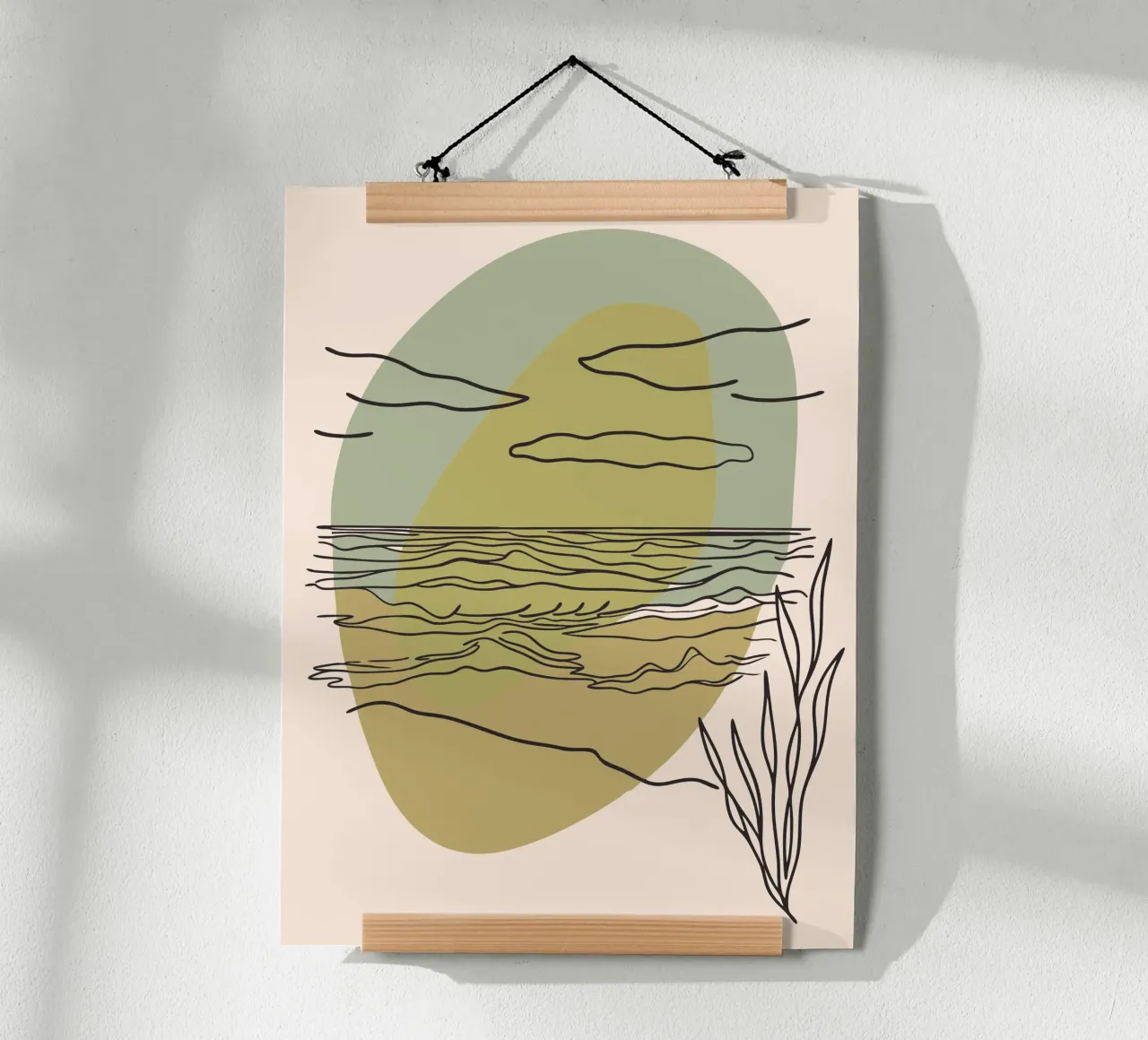 Vista sull'oceano poster da RELAXING TOUCH