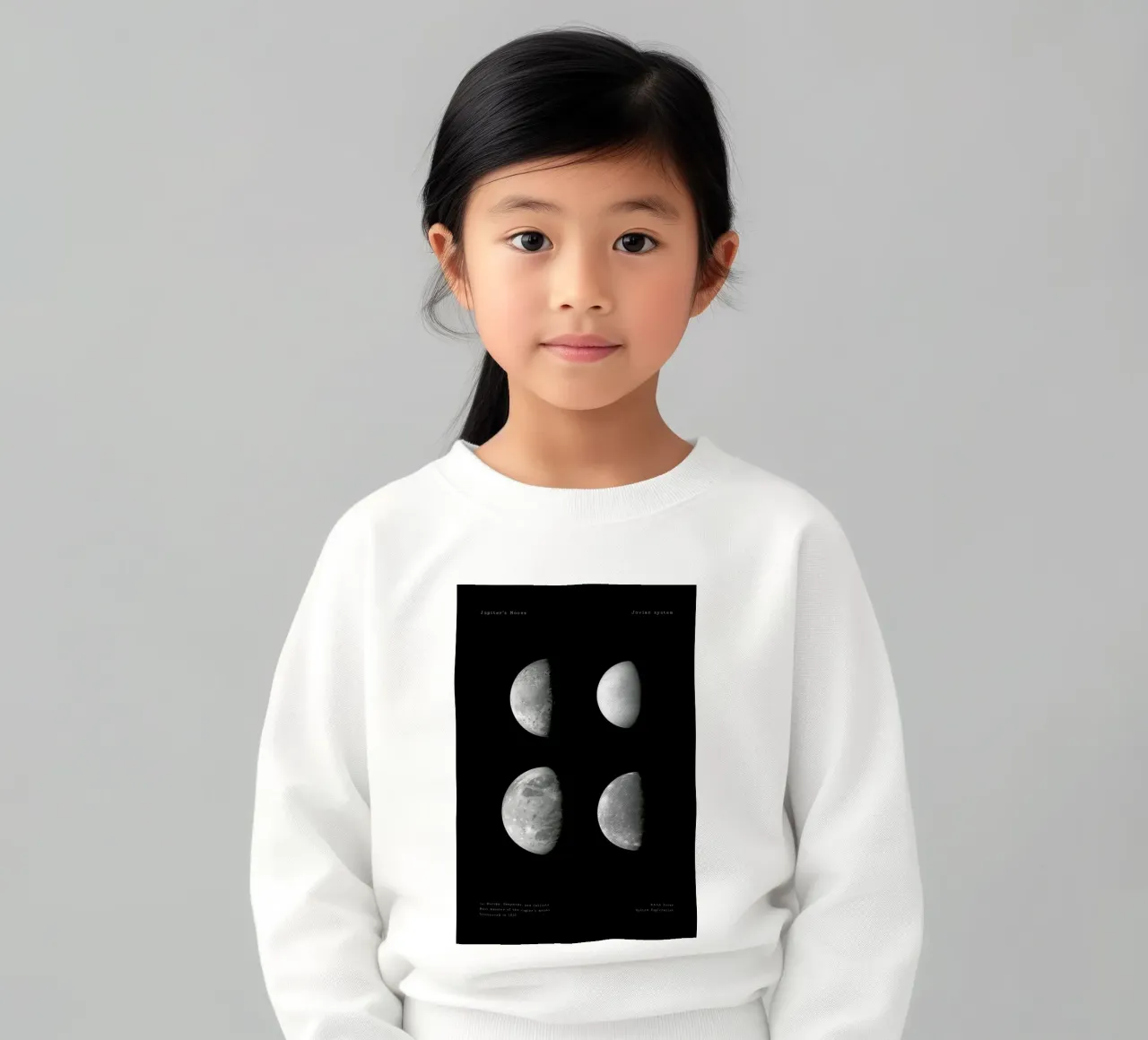 Jupiter's Moons felpa bambino da Vintage by JUNIQE