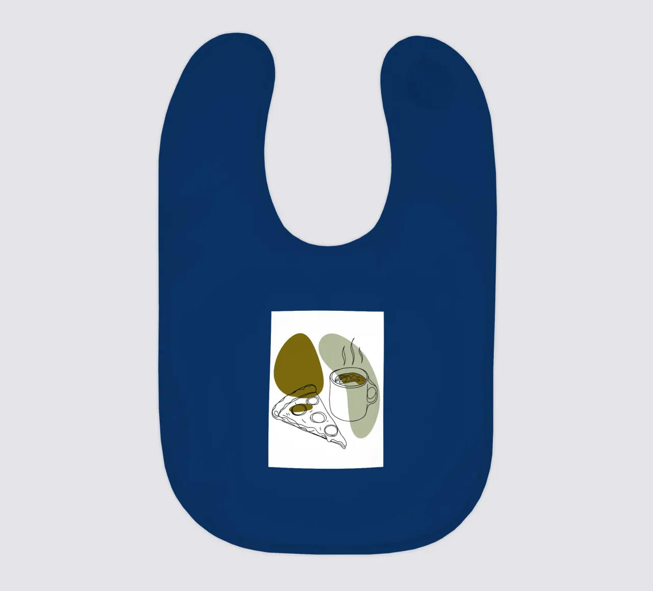 Caffè e pizza bavaglino da RELAXING TOUCH