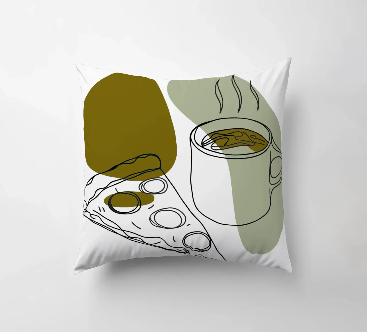 Caffè e pizza cuscino da RELAXING TOUCH