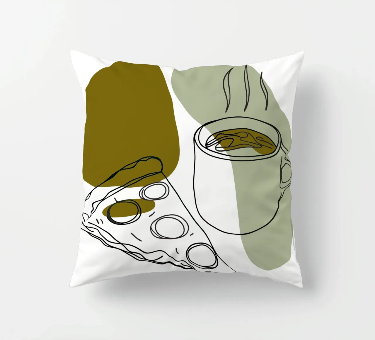 Caffè e pizza cuscino da RELAXING TOUCH