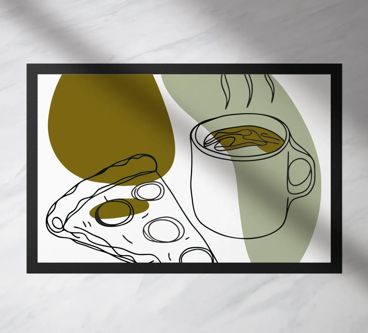 Caffè e pizza zerbino da RELAXING TOUCH