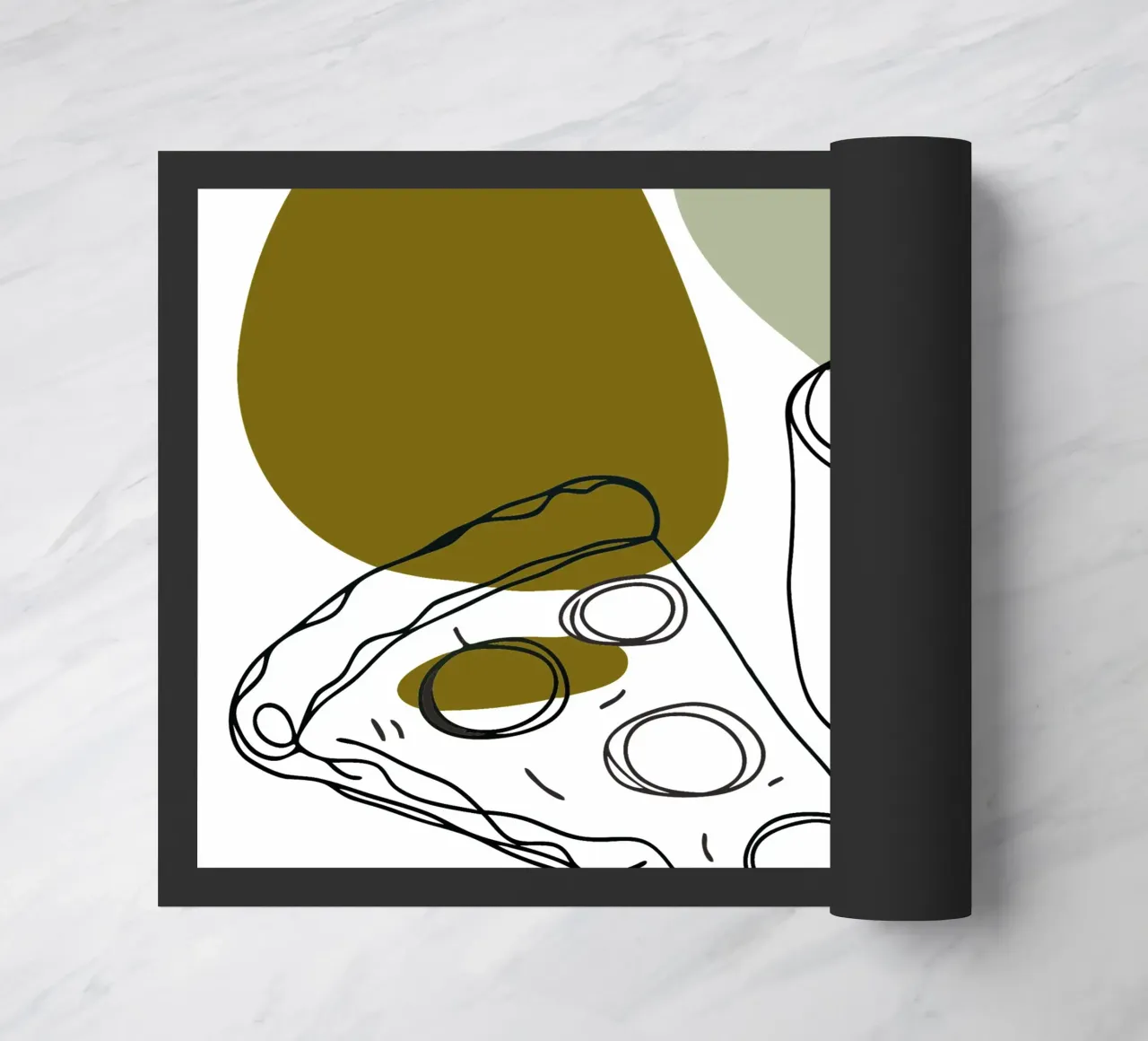 Caffè e pizza zerbino da RELAXING TOUCH