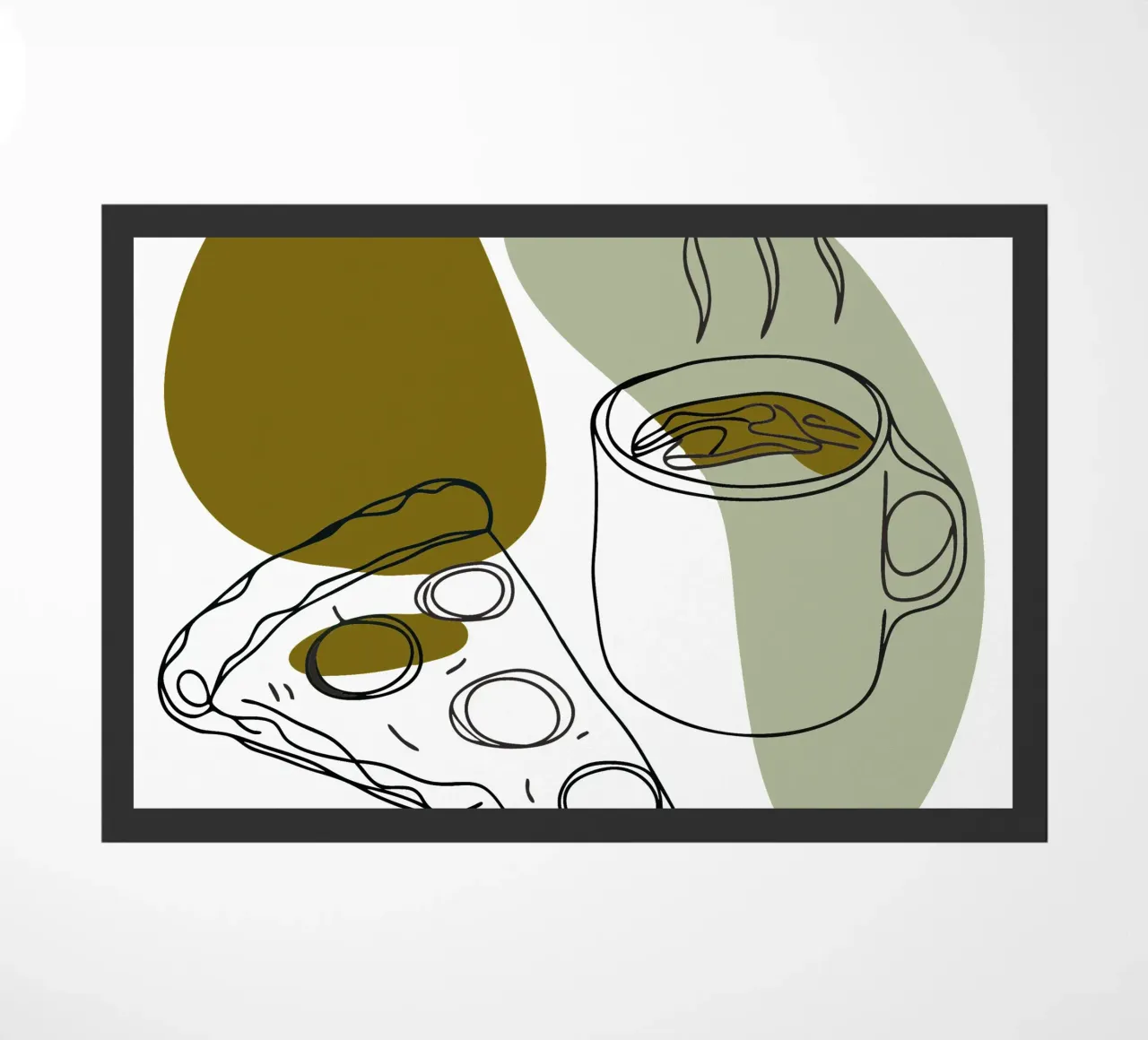 Caffè e pizza zerbino da RELAXING TOUCH