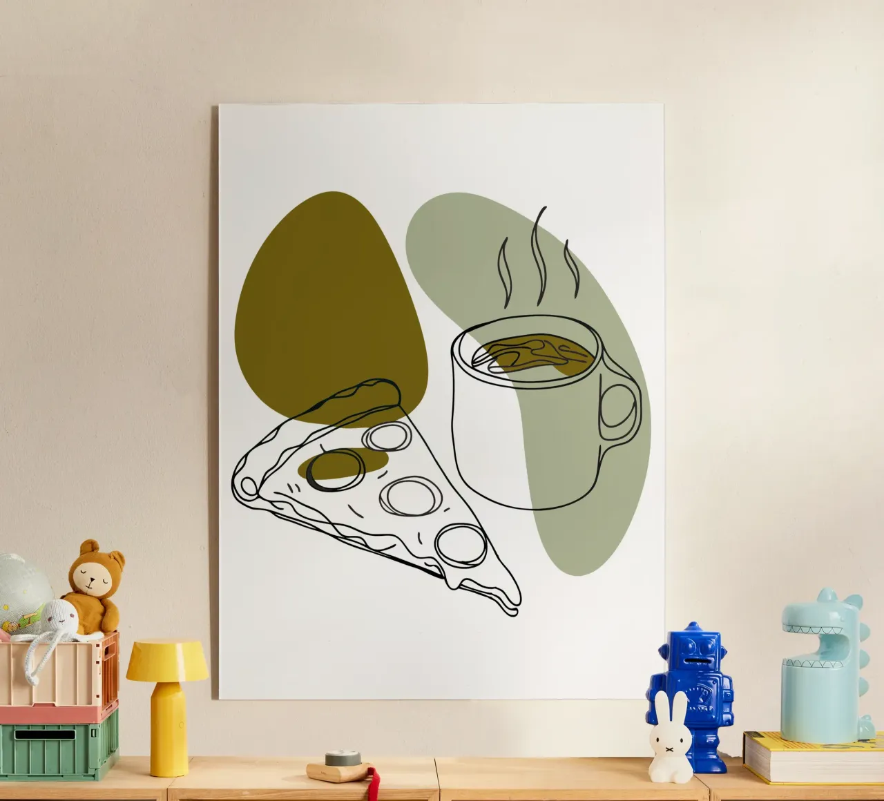 Caffè e pizza plexiglass da RELAXING TOUCH