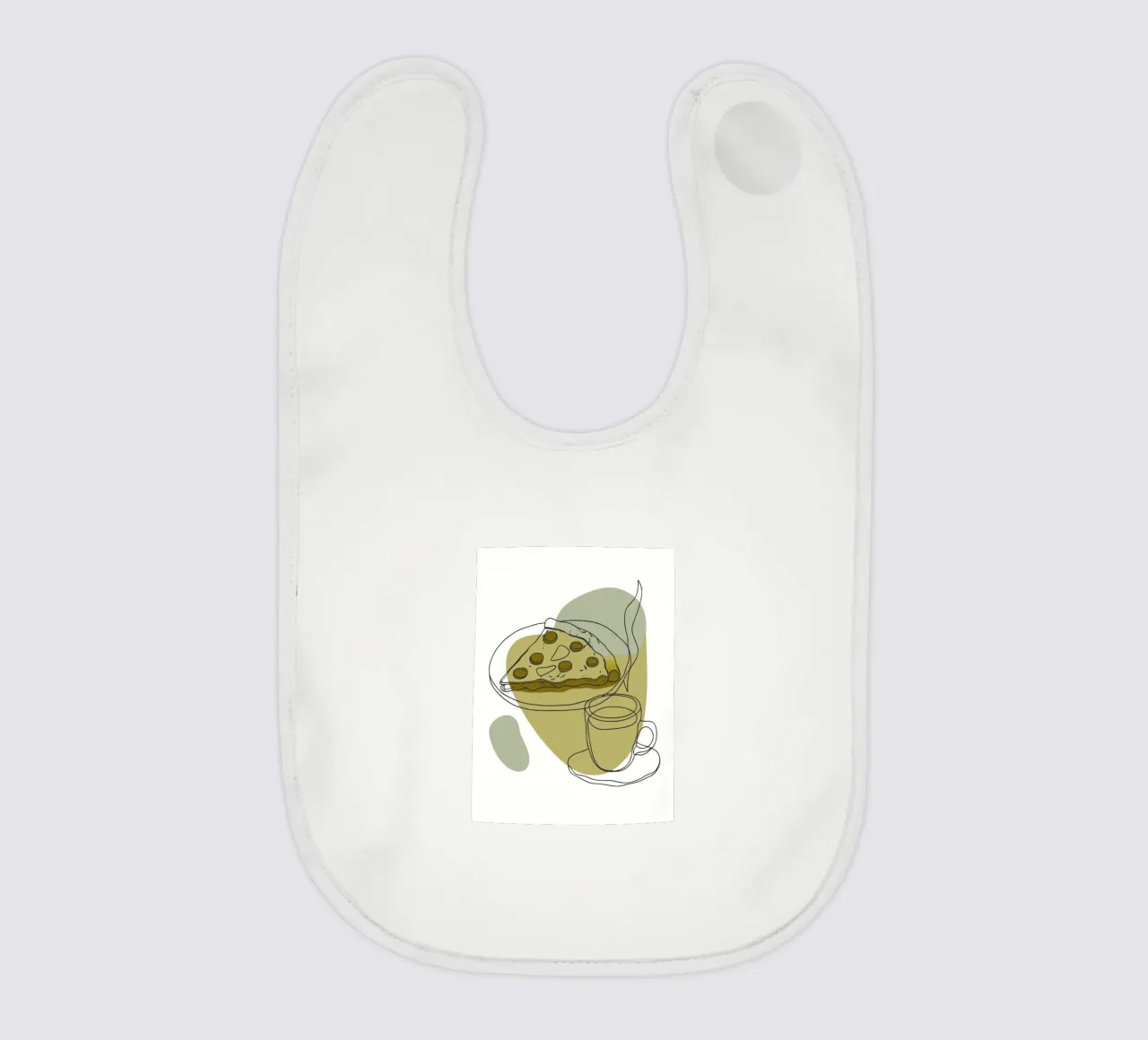 Caffè e pizza bavaglino da RELAXING TOUCH