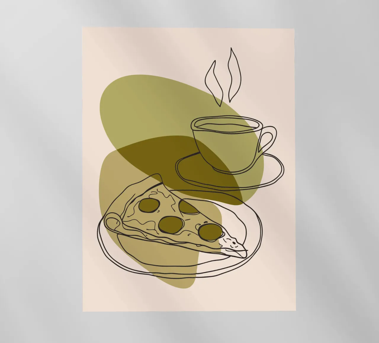 Caffè e pizza pellicola backlit da RELAXING TOUCH