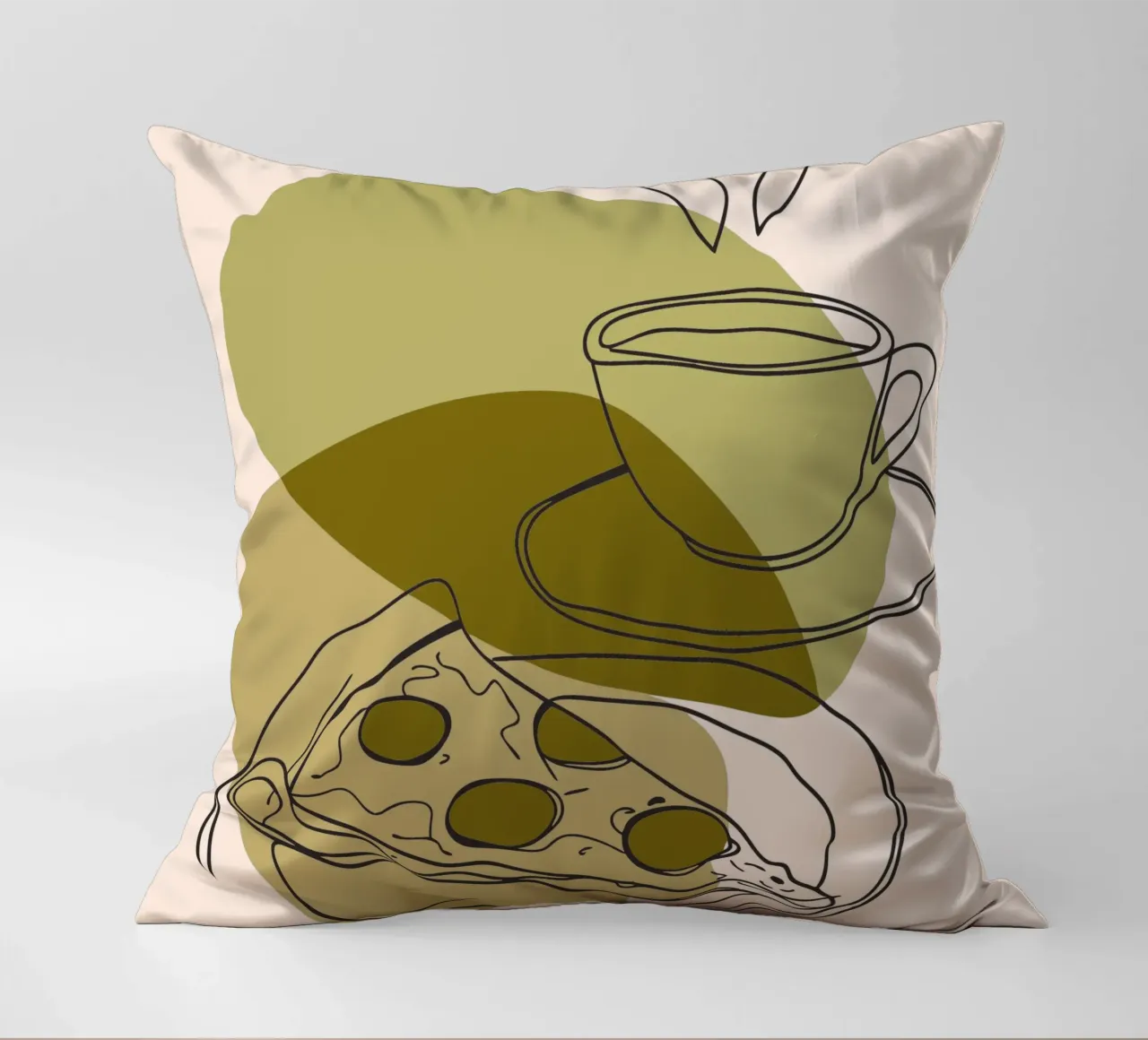 Caffè e pizza cuscino da RELAXING TOUCH